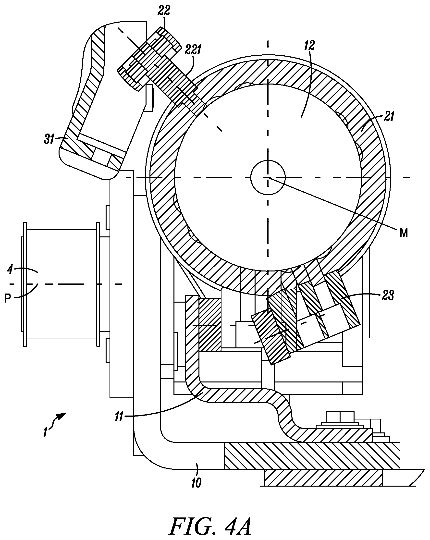 Patent US11773637 Figure 4 – System for locking a screen door leaf