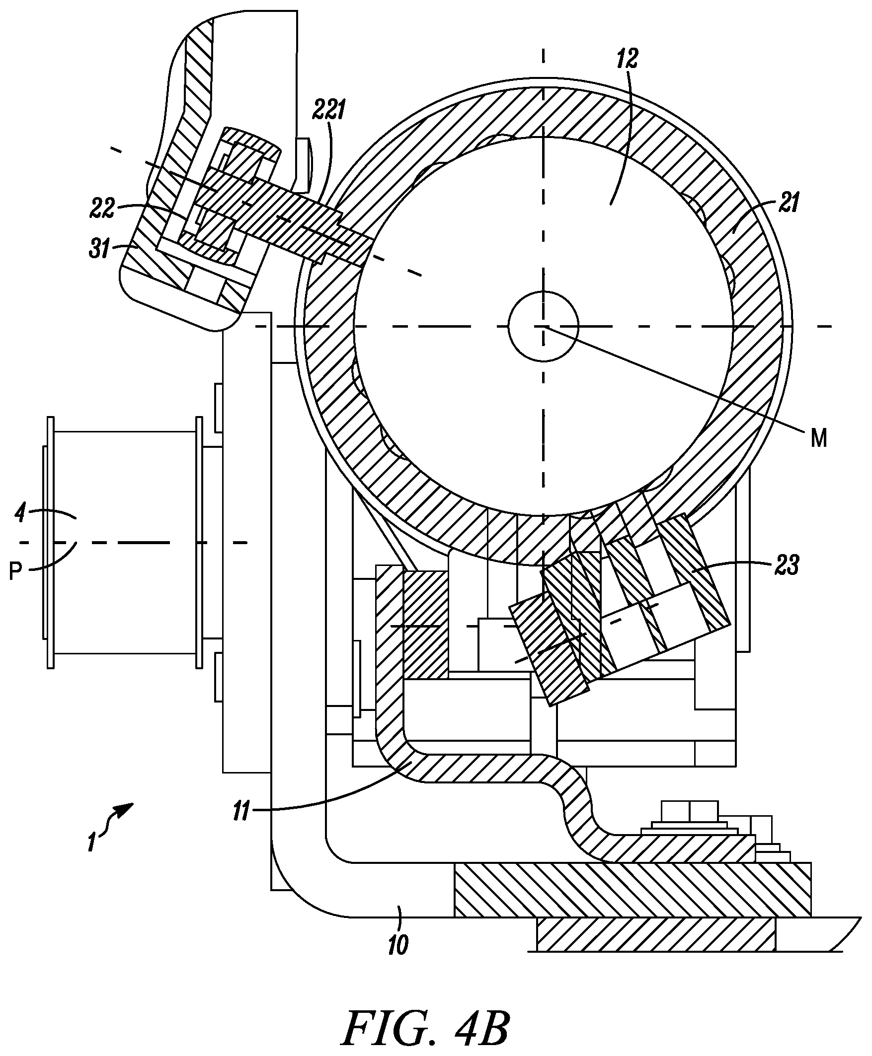 Patent US11773637 Figure 5 – System for locking a screen door leaf