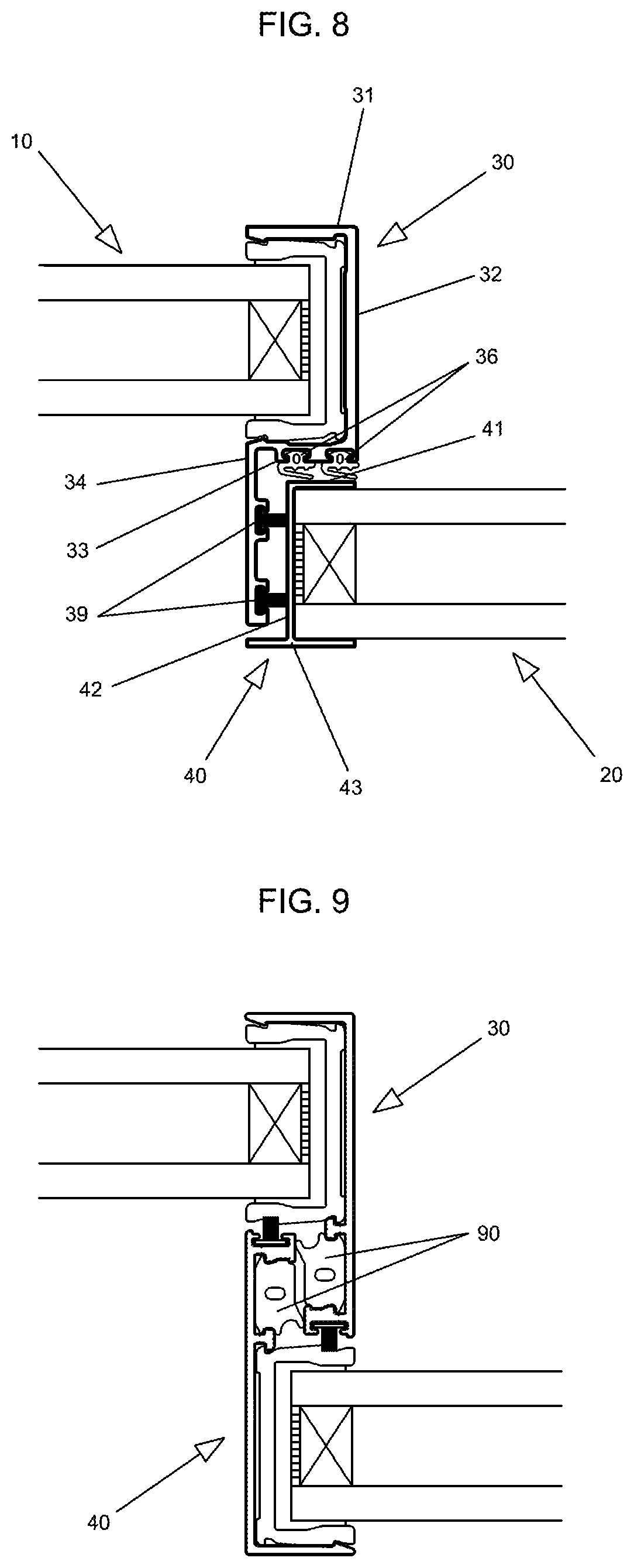 Patent US11773640 Figure 5 – Slimline system