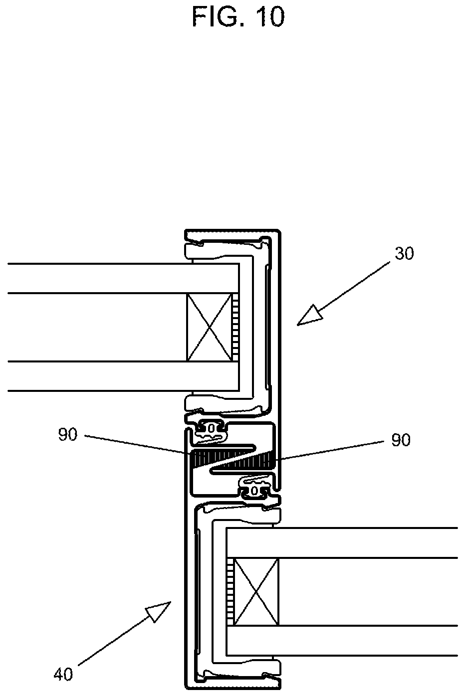 Patent US11773640 Figure 6 – Slimline system
