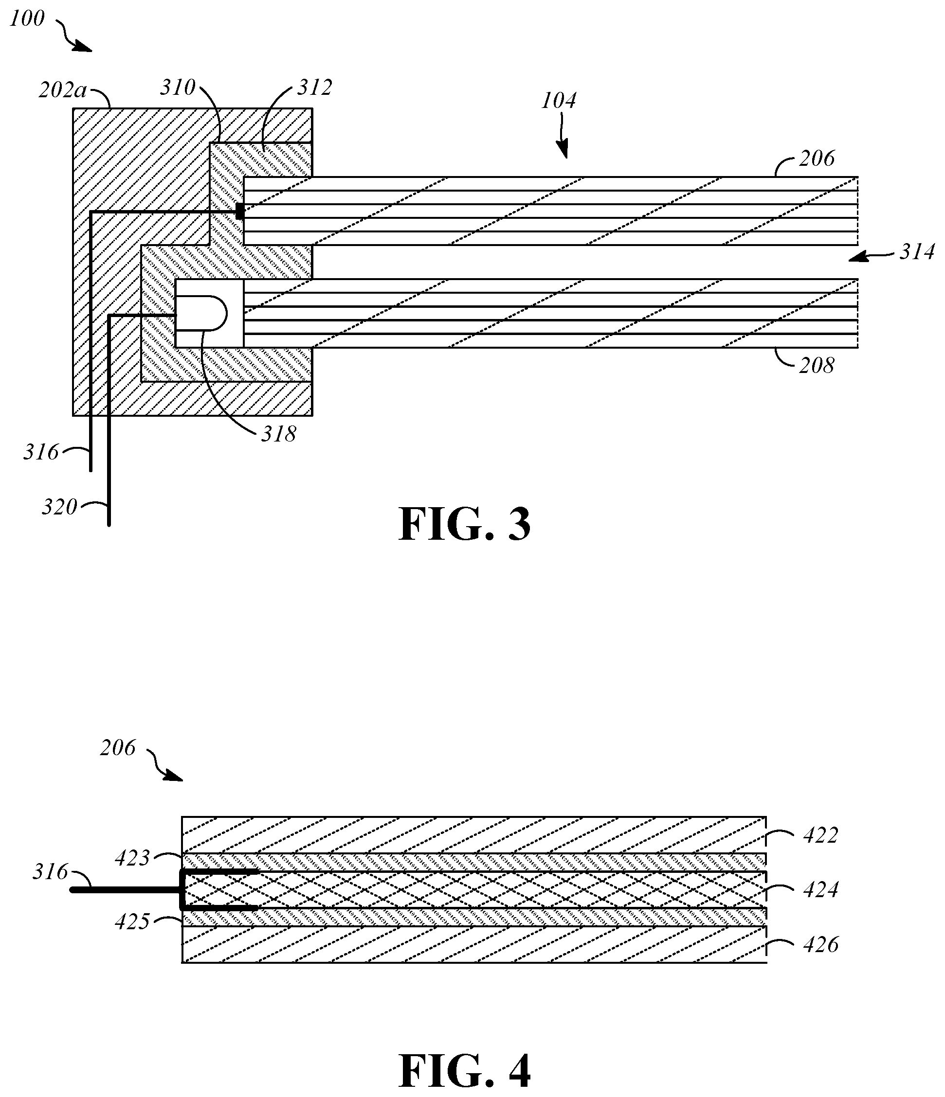 Patent US11773642 Figure 2 – Light transmitting panel with active components
