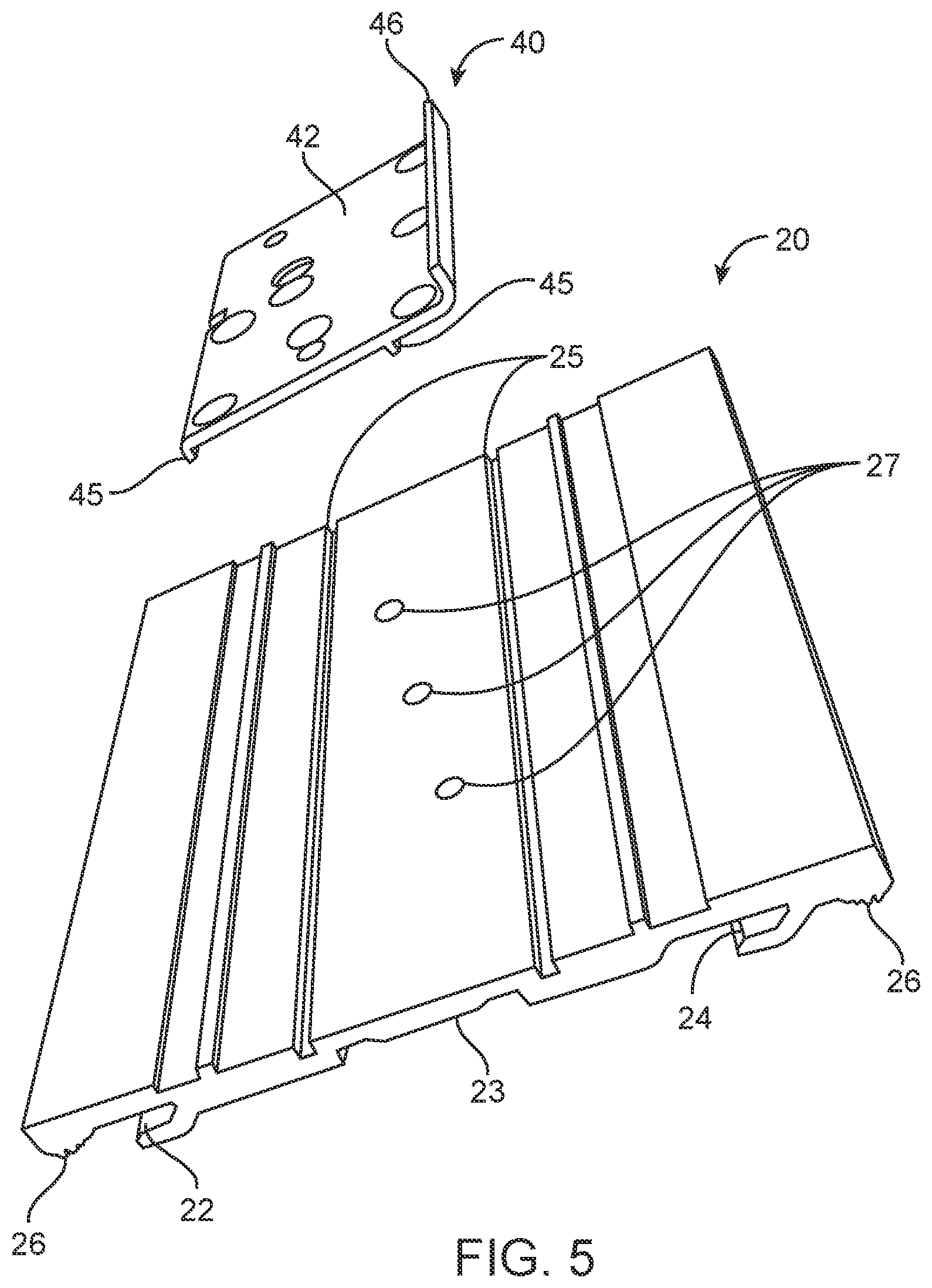 Patent US11773645 Figure 5 – Compound fenestration assembly mull joints and methods