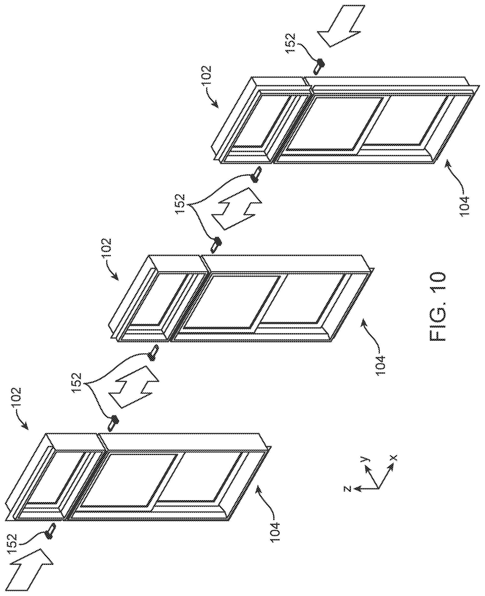 Patent US11773645 Figure 10 – Compound fenestration assembly mull joints and methods