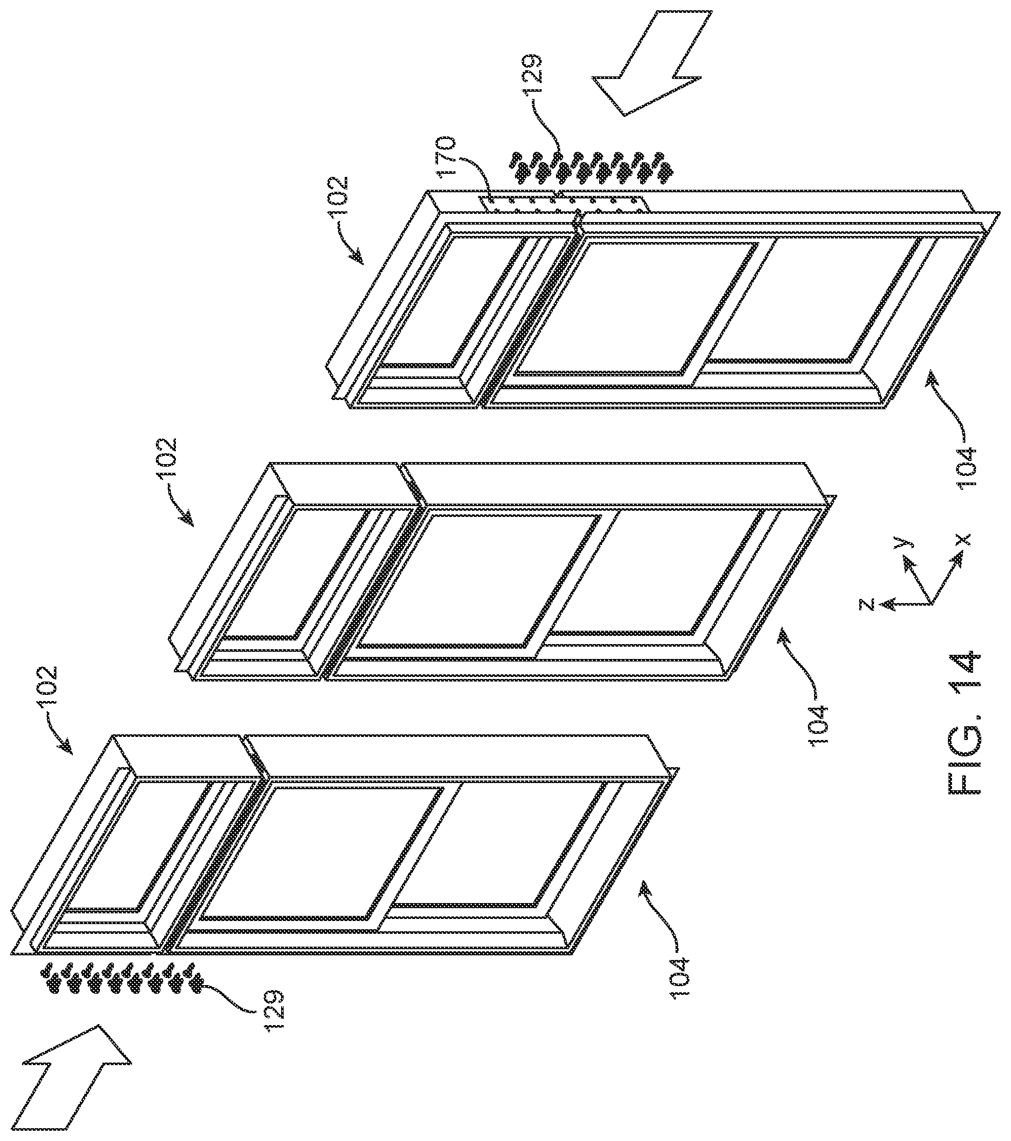 Patent US11773645 Figure 14 – Compound fenestration assembly mull joints and methods