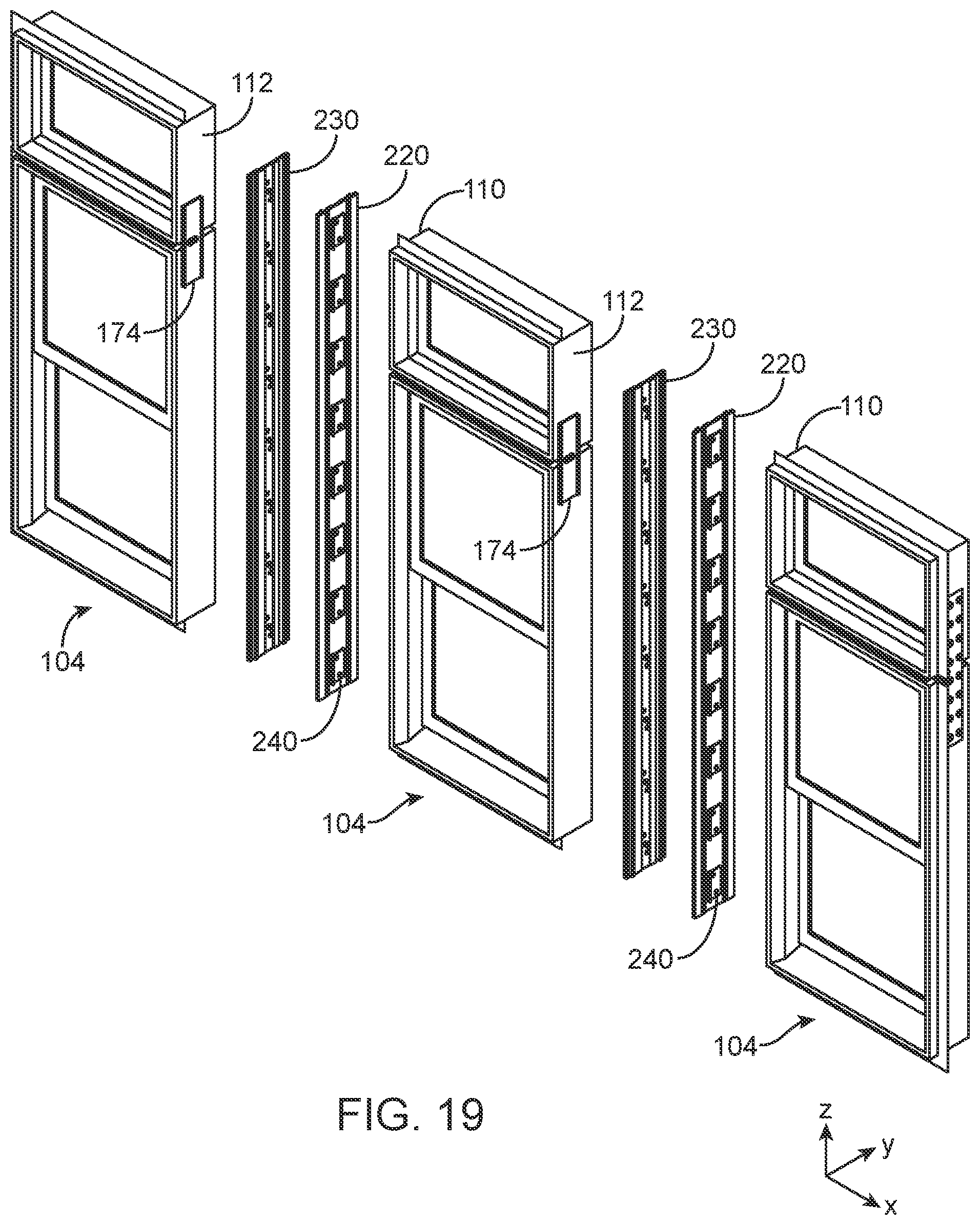 Patent US11773645 Figure 18 – Compound fenestration assembly mull joints and methods
