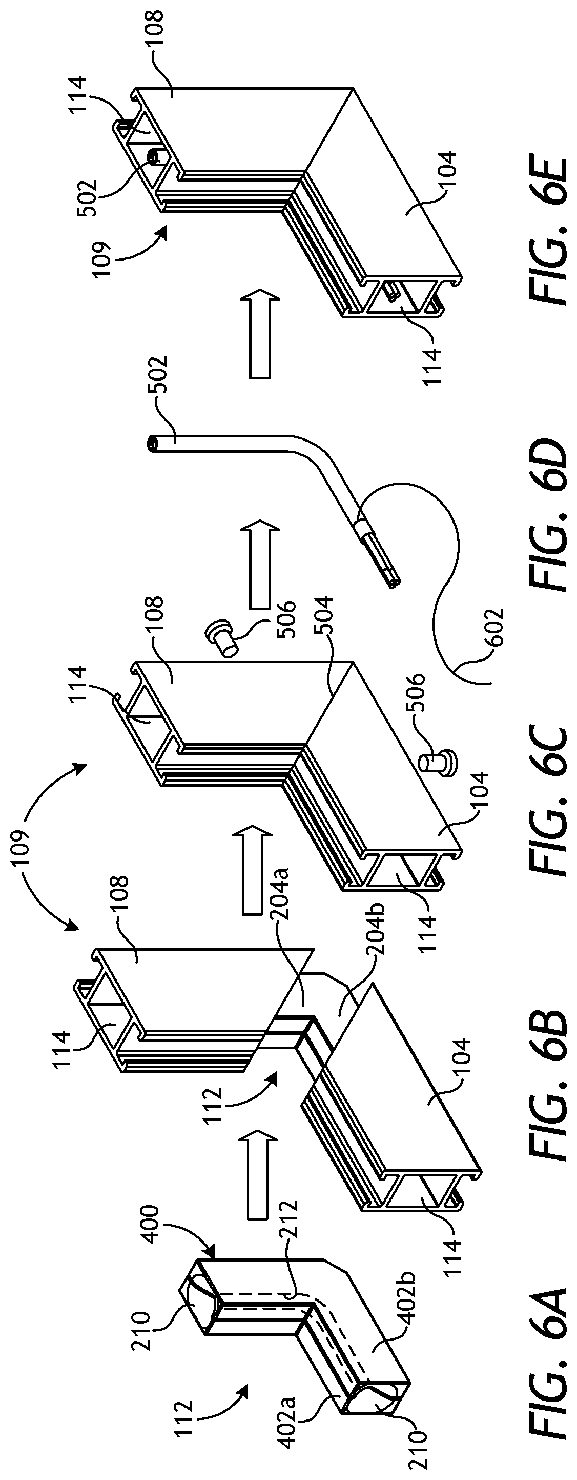 Patent US11773646 Figure 4 – Corner cleats with wiring passageway