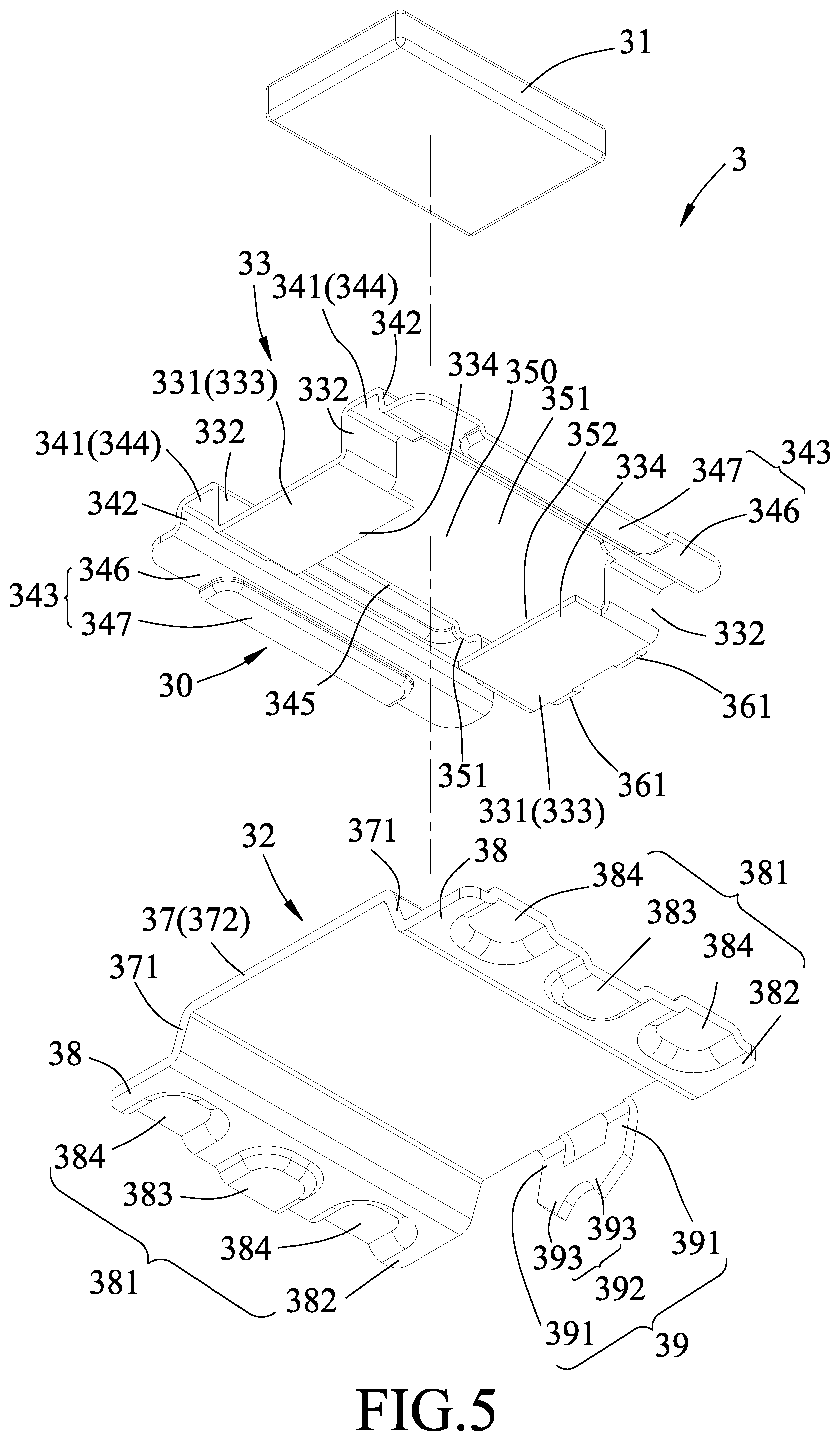 Patent US11773648 Figure 5 – Cellular shade