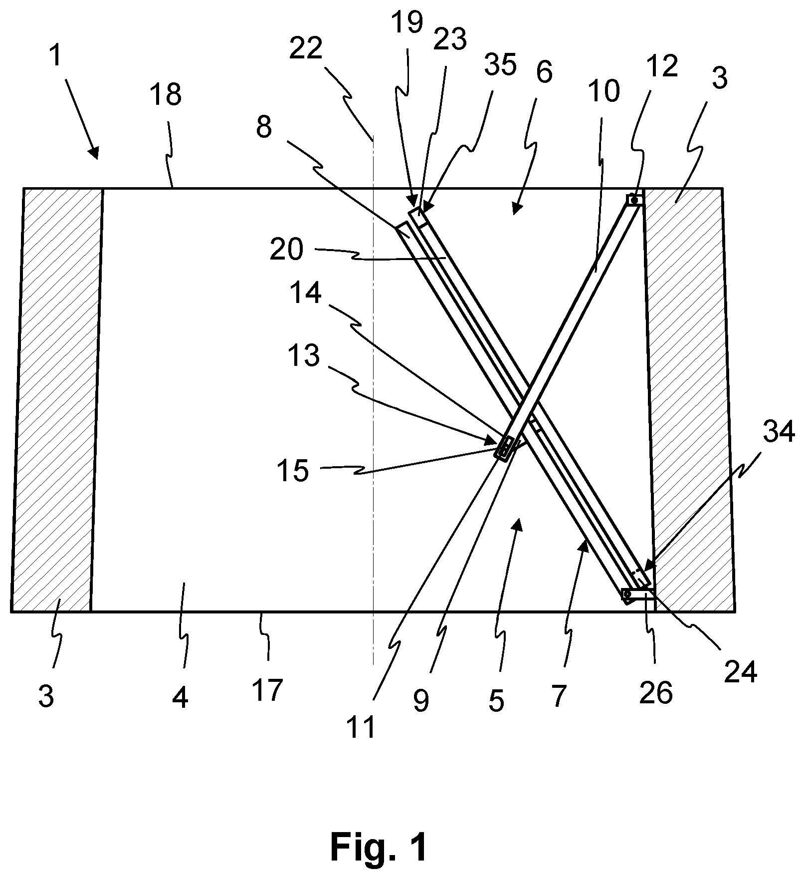 Patent US11773650 Figure 1 – Method for erecting a tower, tower segment, supply structure, and tower