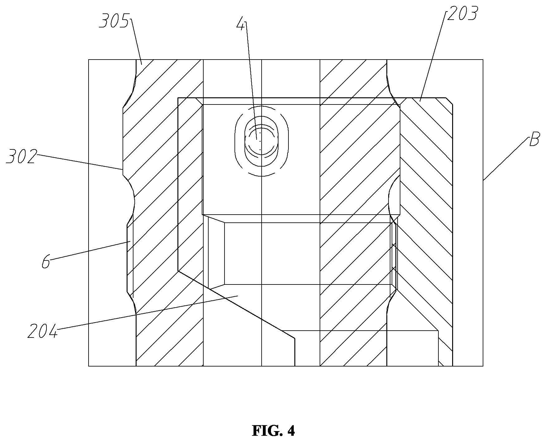 Patent US11773655 Figure 4 – Integrated whipstock and separation method thereof