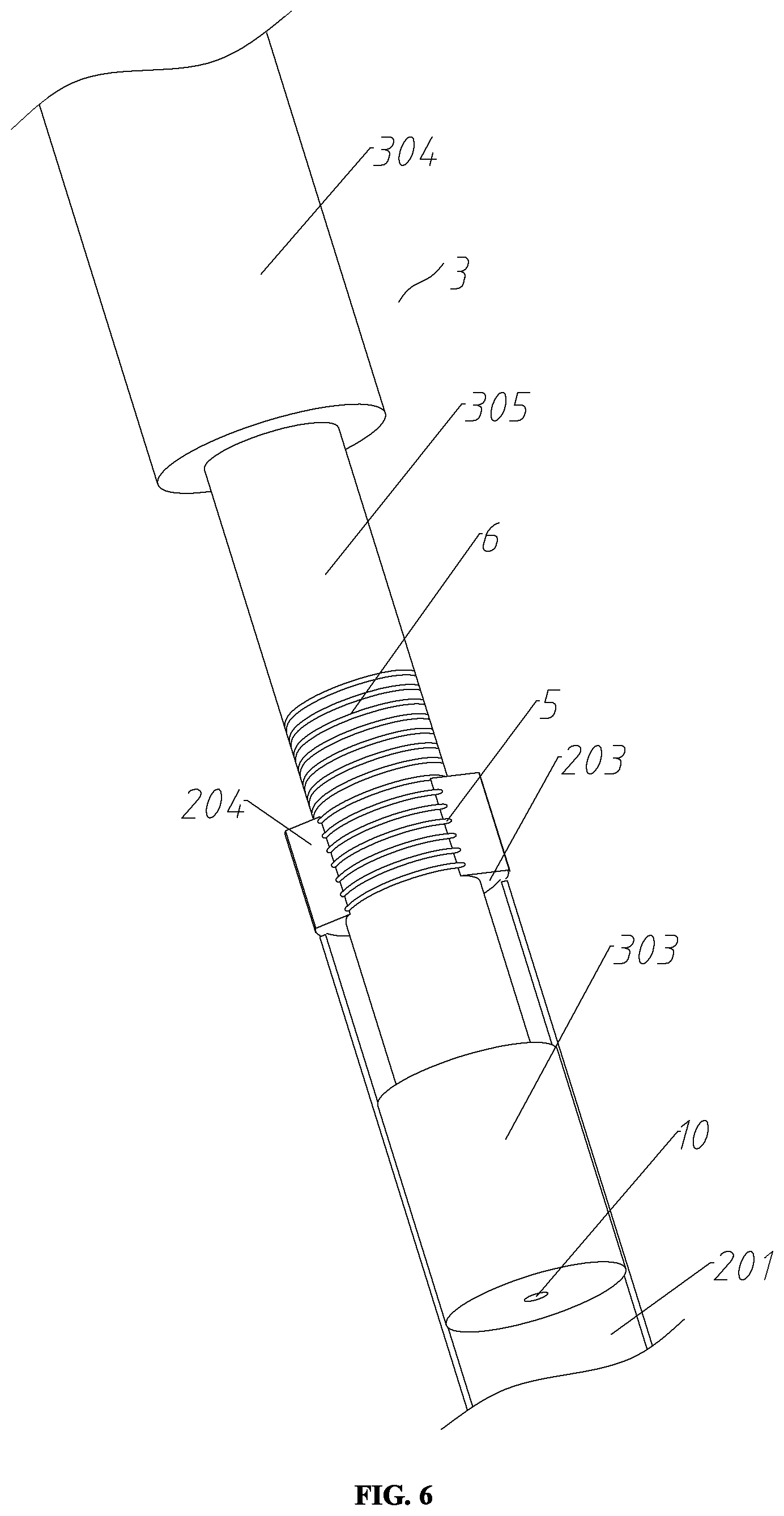 Patent US11773655 Figure 6 – Integrated whipstock and separation method thereof