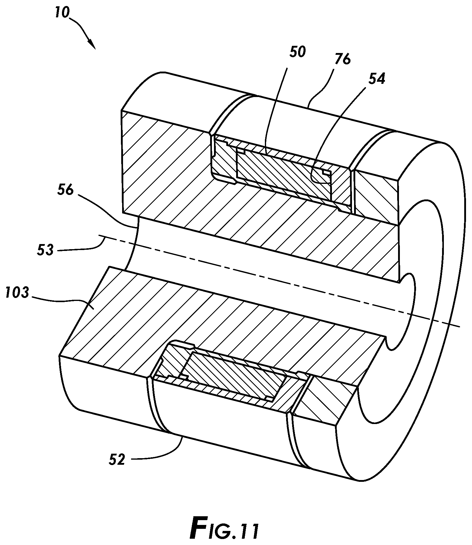 Patent US11773659 Figure 5 – Method and apparatus for transferring rotational oscillations and thermal energy