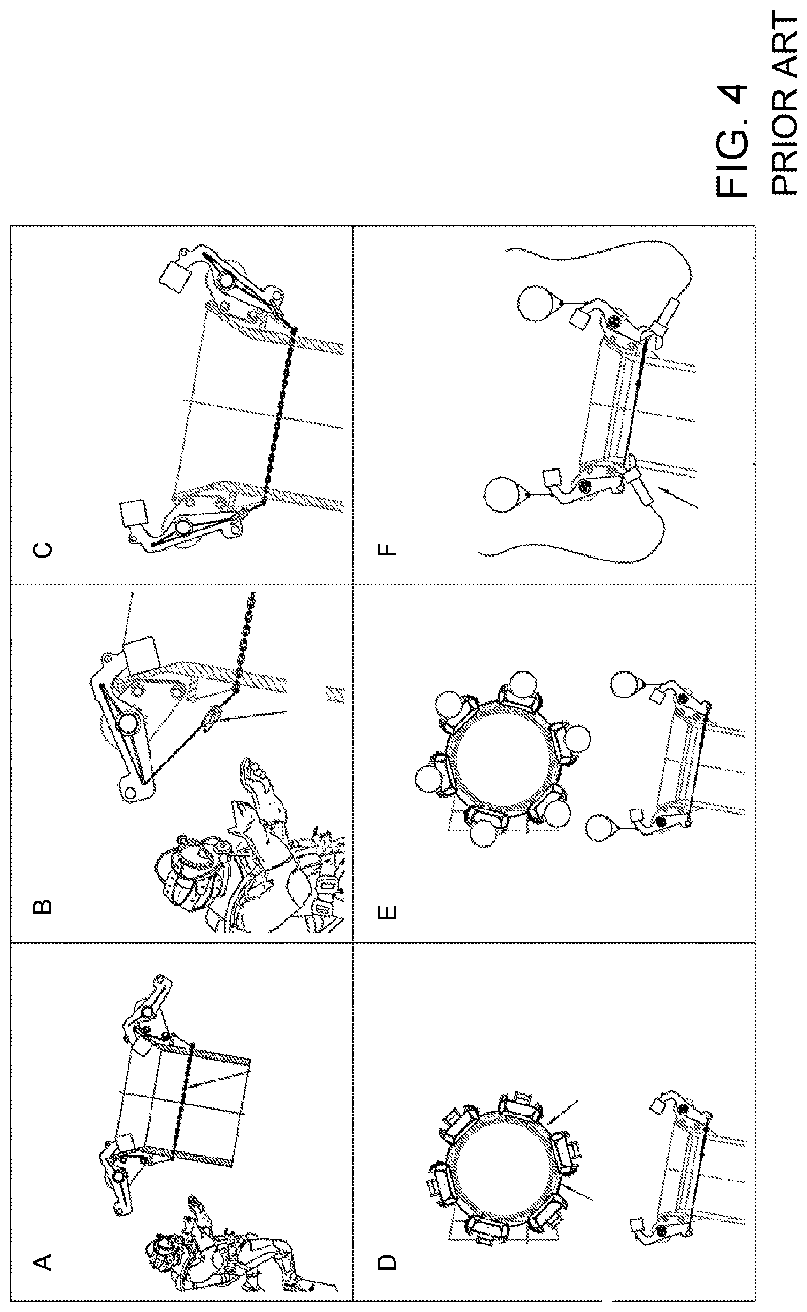 Patent US11773661 Figure 2 – Off shore riser fixation system and method