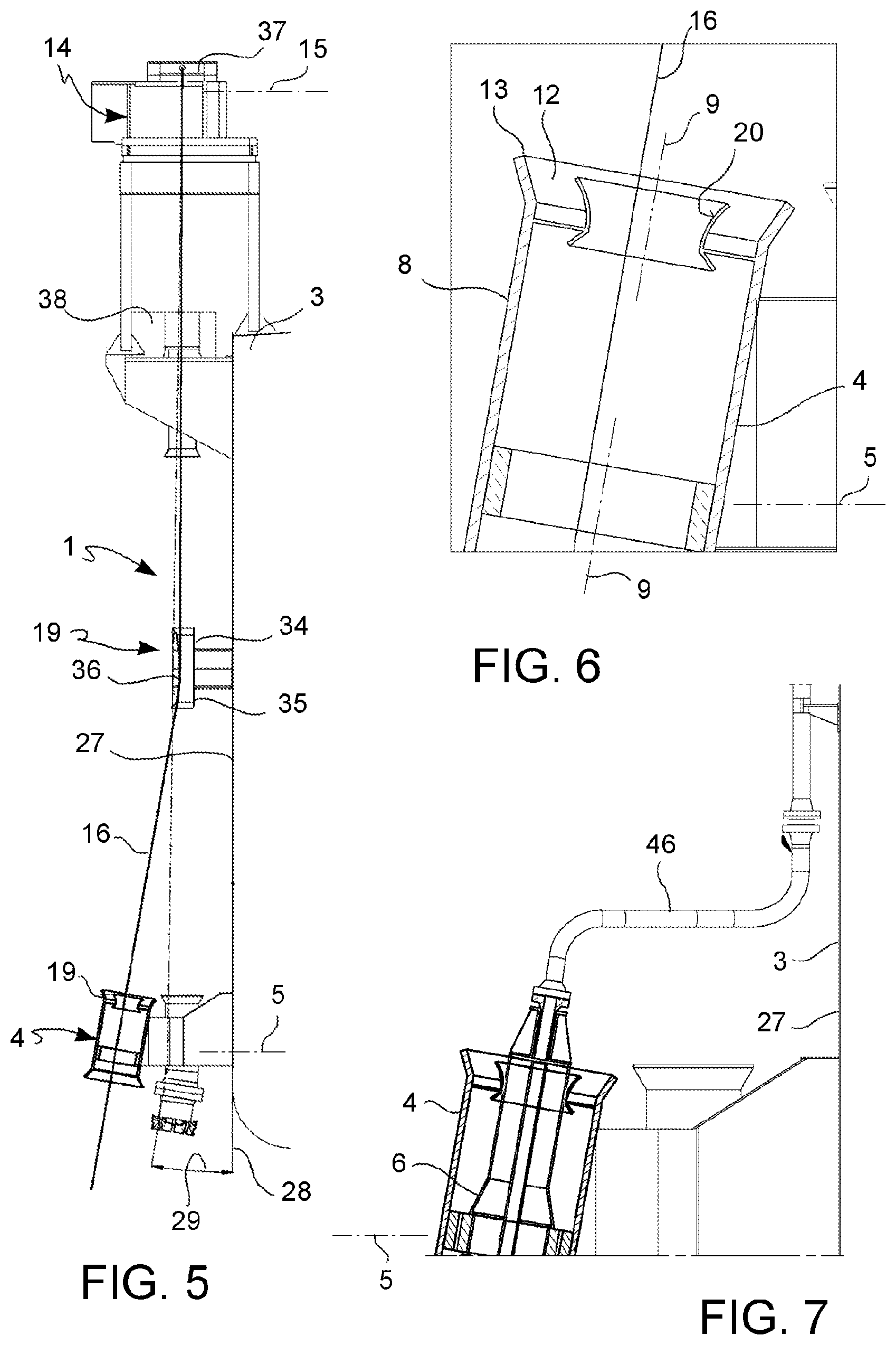 Patent US11773661 Figure 3 – Off shore riser fixation system and method