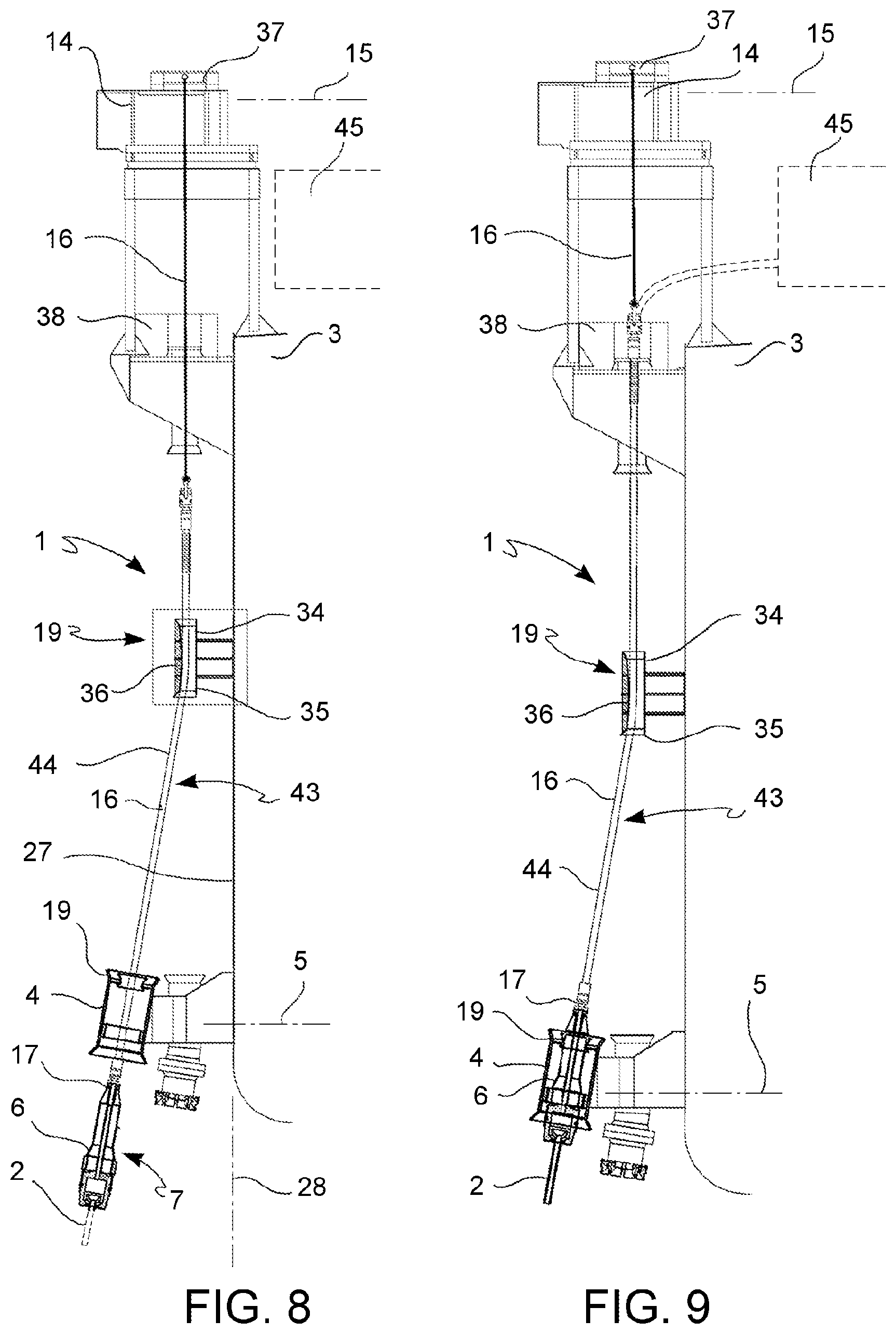 Patent US11773661 Figure 4 – Off shore riser fixation system and method