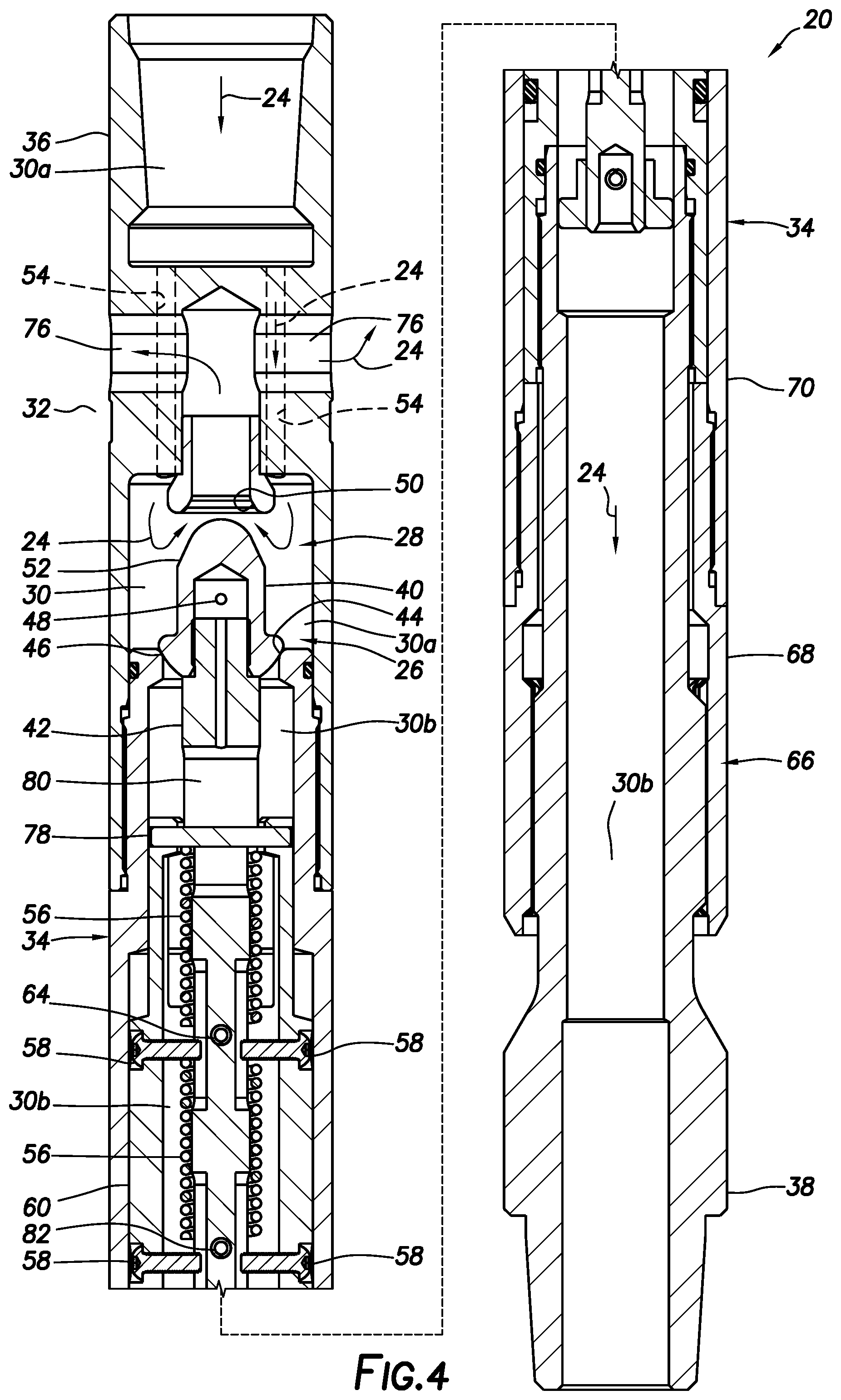 Patent US11773667 Figure 4 – Circulating valve and associated system and method