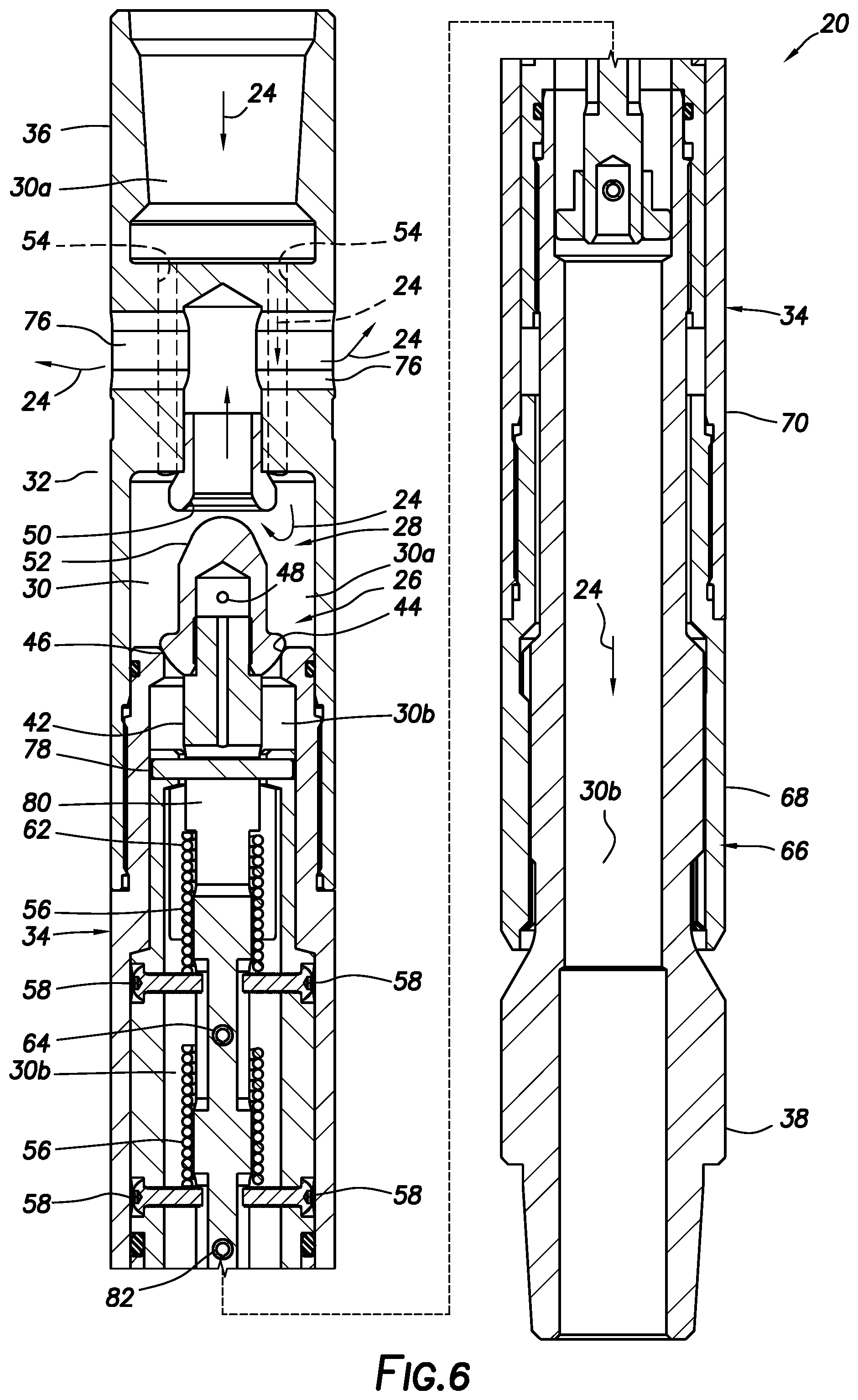 Patent US11773667 Figure 6 – Circulating valve and associated system and method