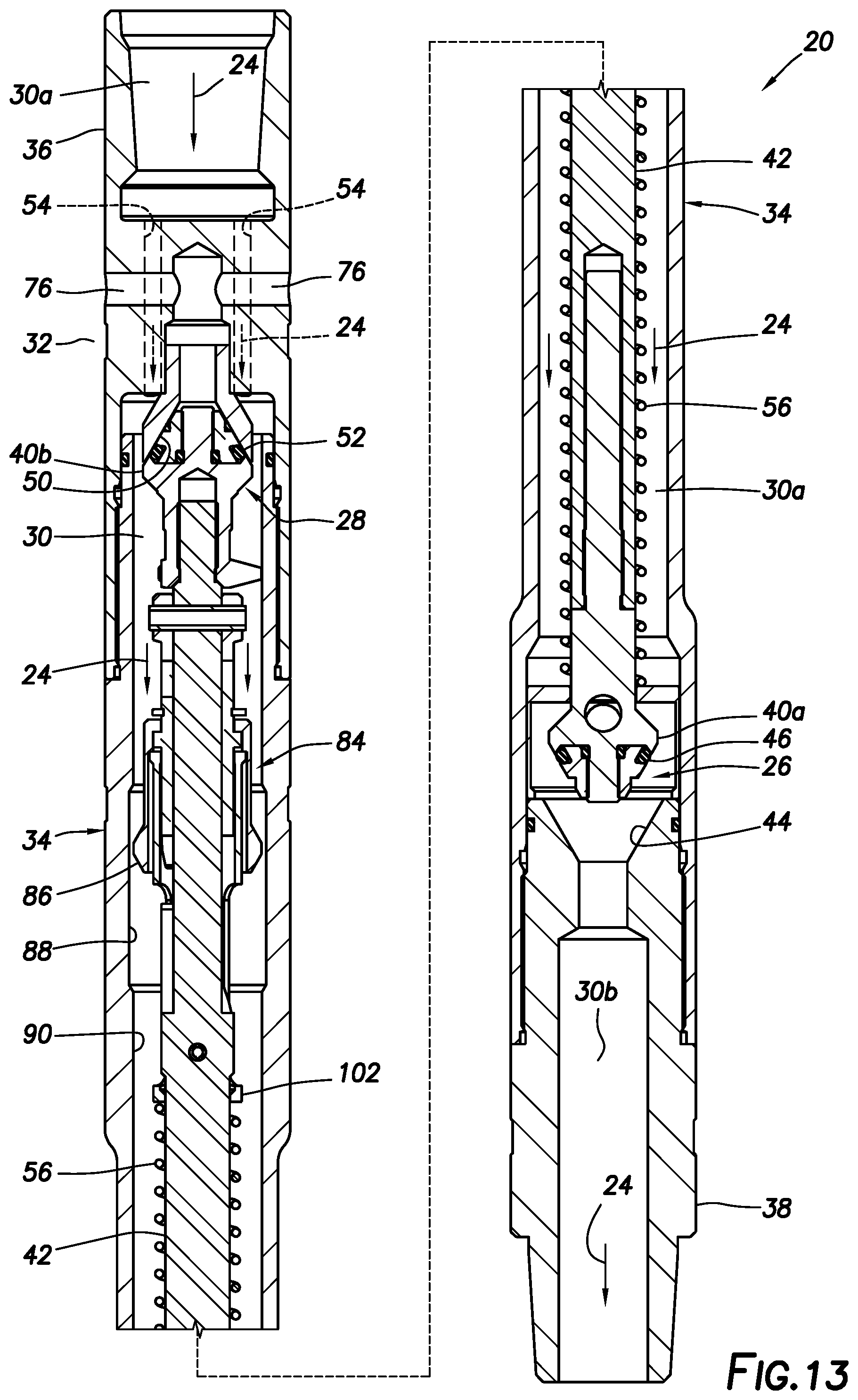 Patent US11773667 Figure 13 – Circulating valve and associated system and method