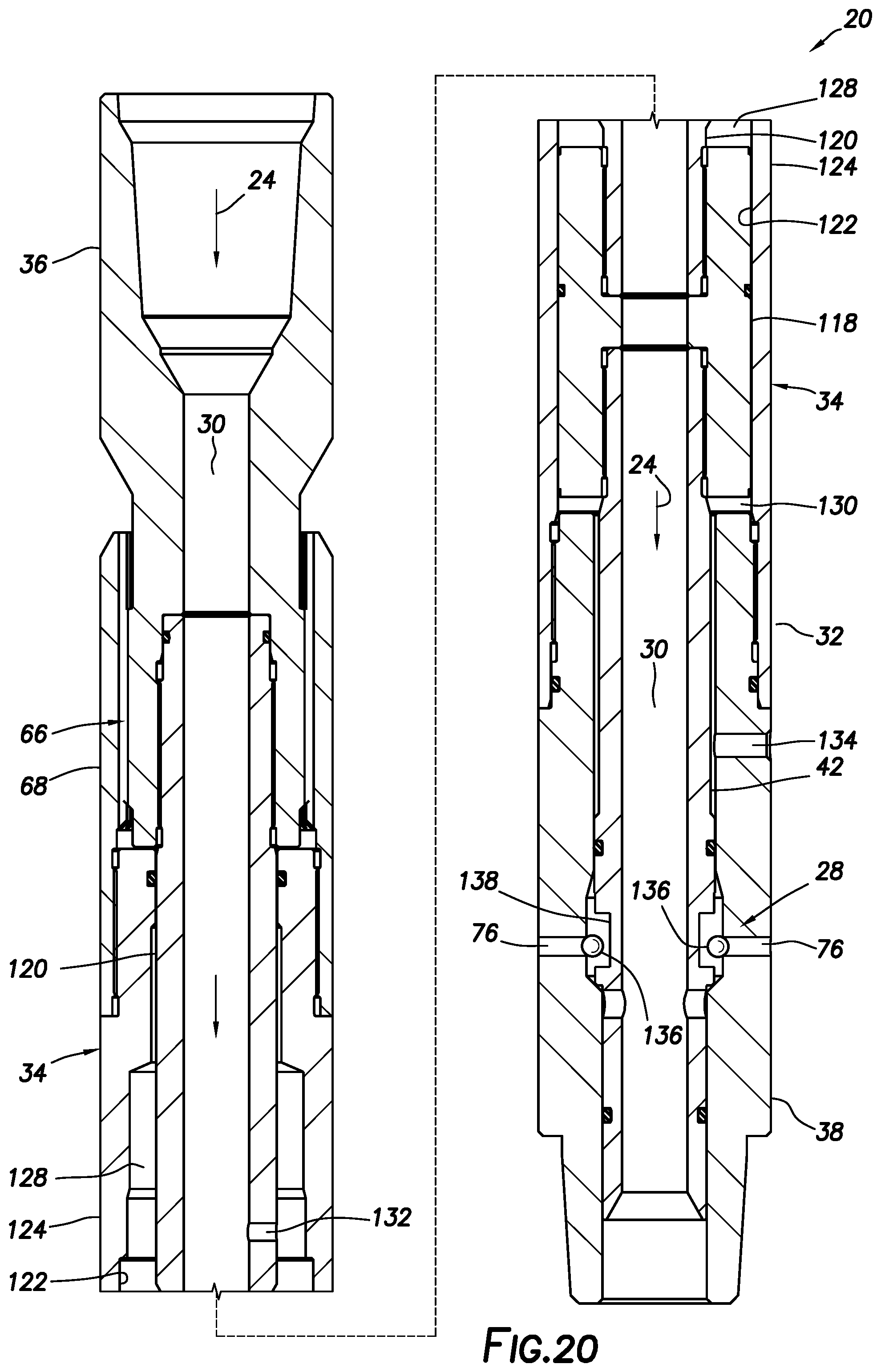Patent US11773667 Figure 18 – Circulating valve and associated system and method