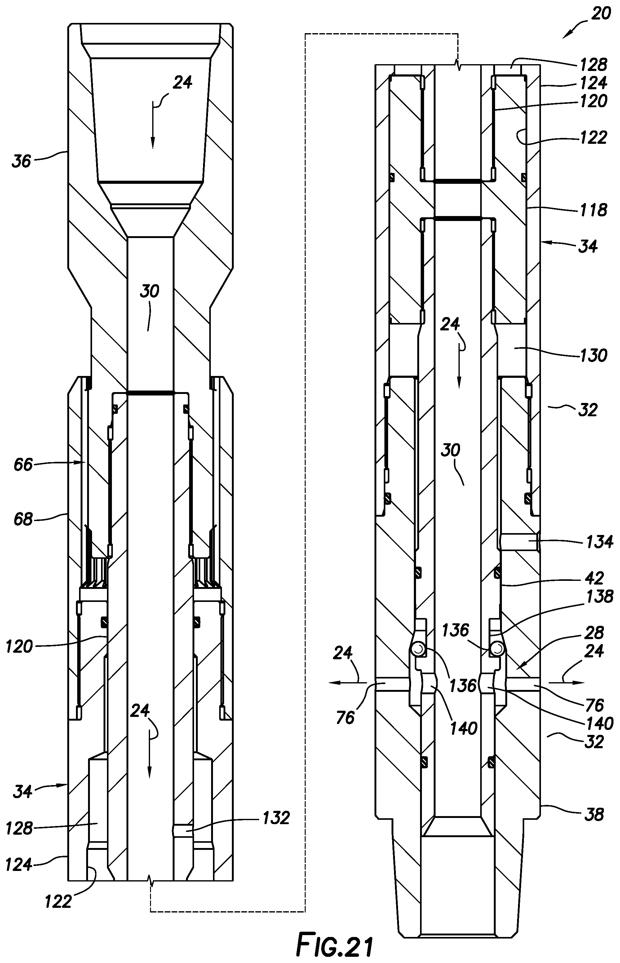 Patent US11773667 Figure 19 – Circulating valve and associated system and method