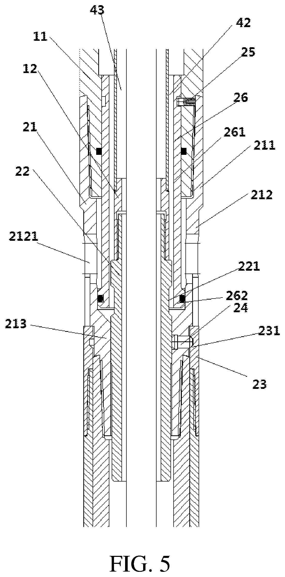 Patent US11773670 Figure 4 – Control mechanism of core drilling rig