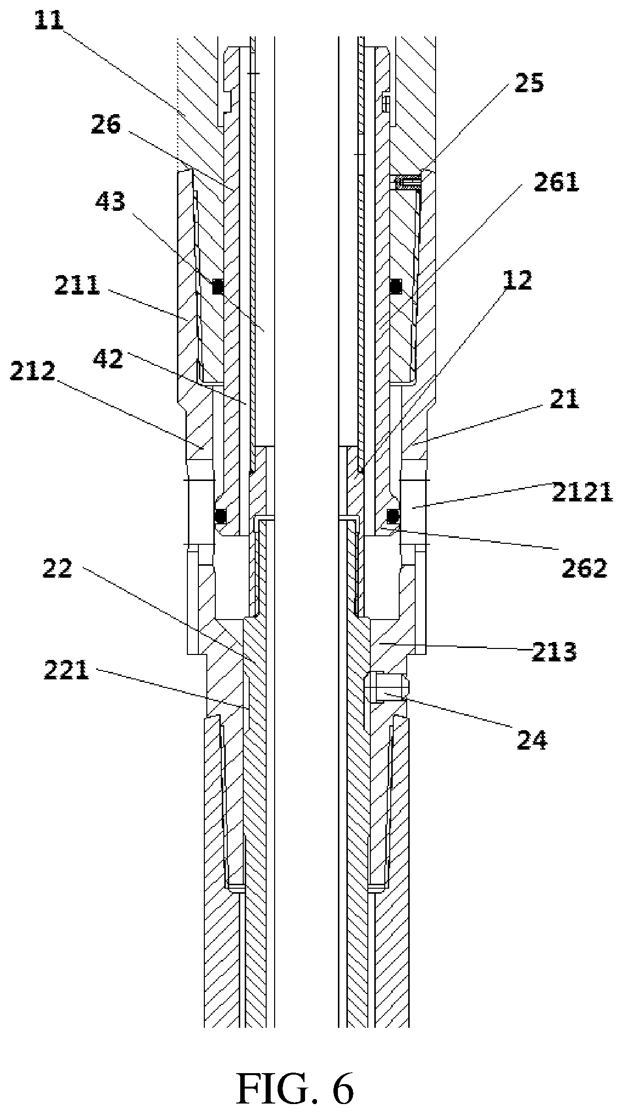 Patent US11773670 Figure 5 – Control mechanism of core drilling rig