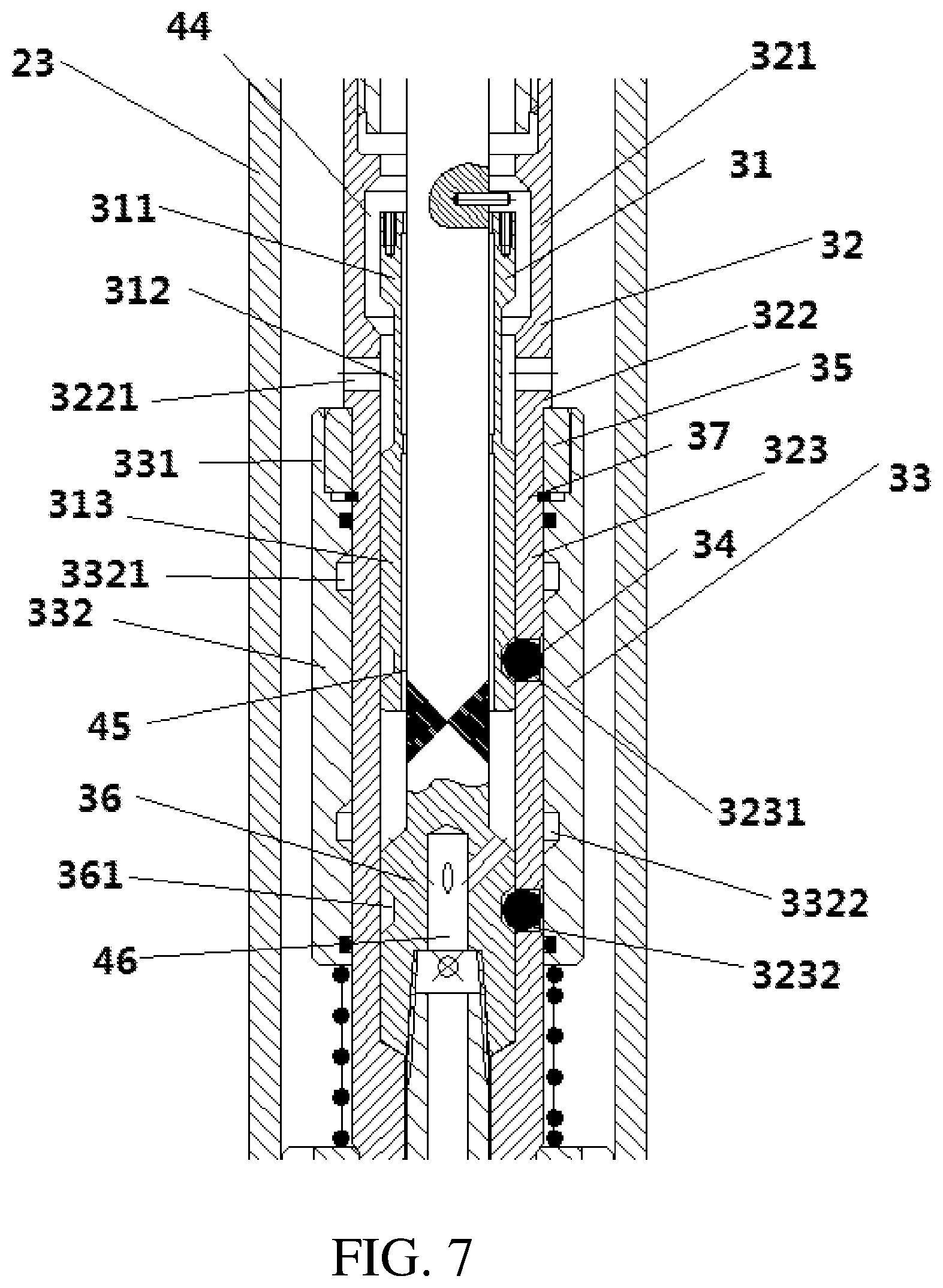 Patent US11773670 Figure 6 – Control mechanism of core drilling rig