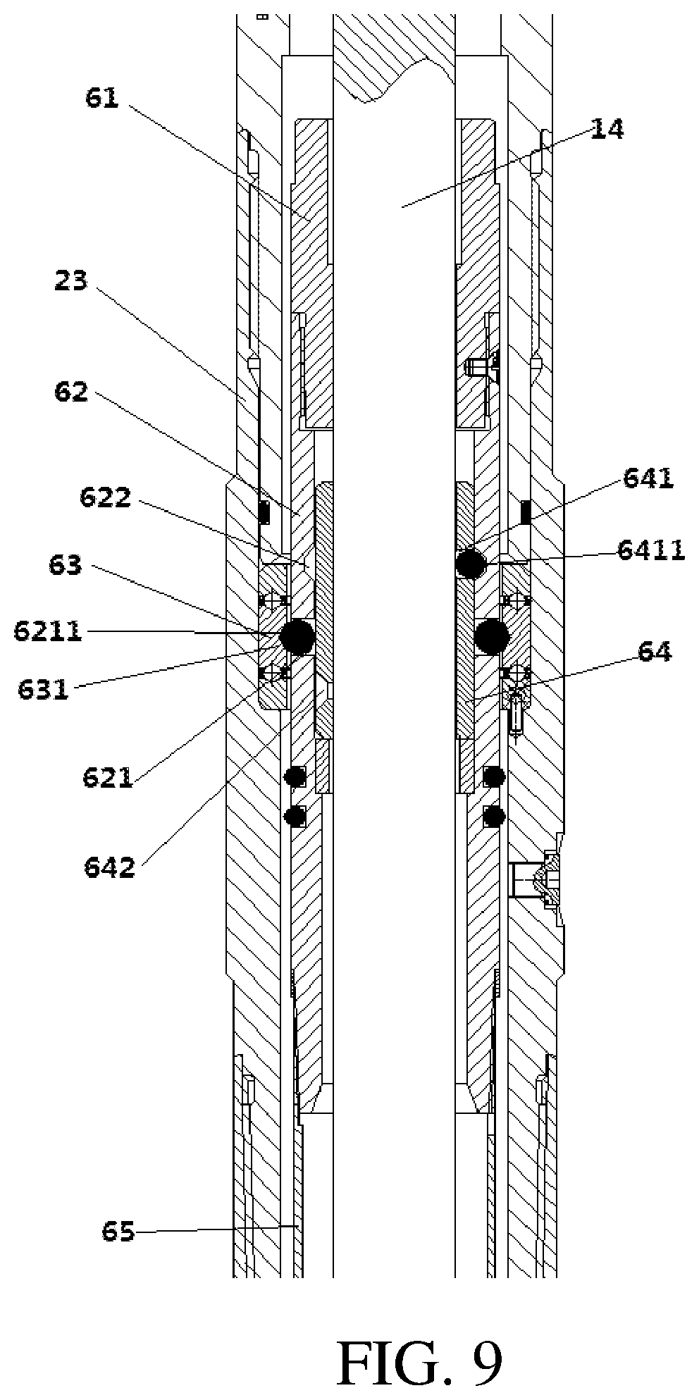 Patent US11773670 Figure 8 – Control mechanism of core drilling rig