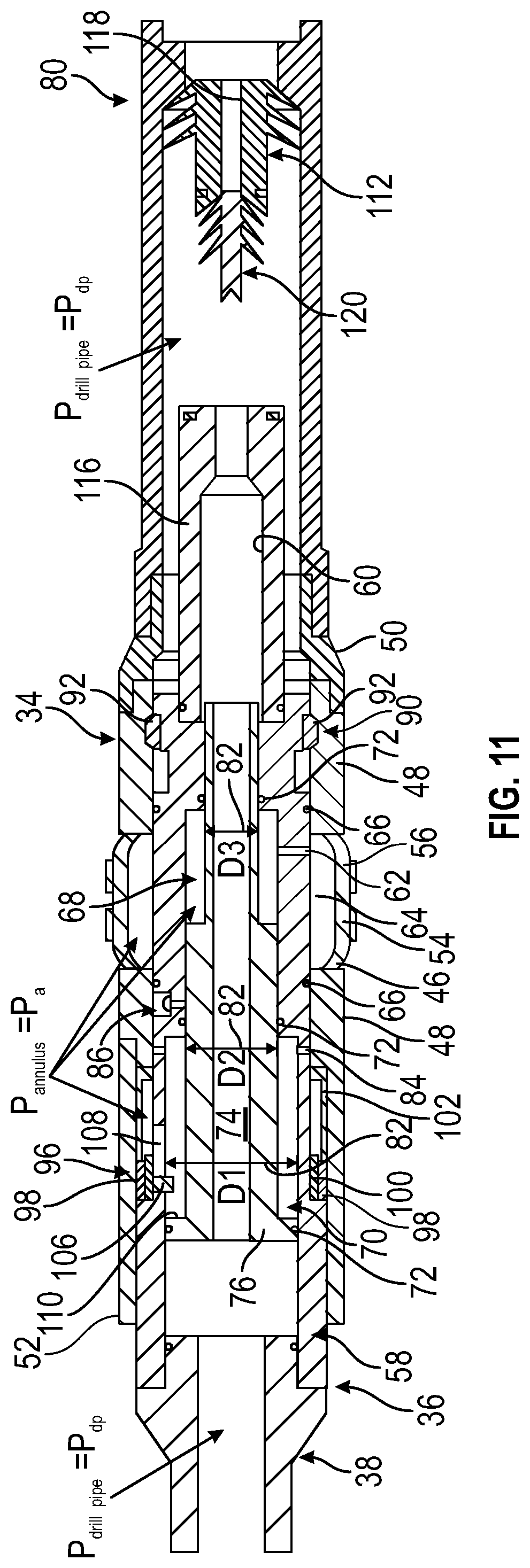 Patent US11773671 Figure 7 – Expandable liner hanger system and methodology