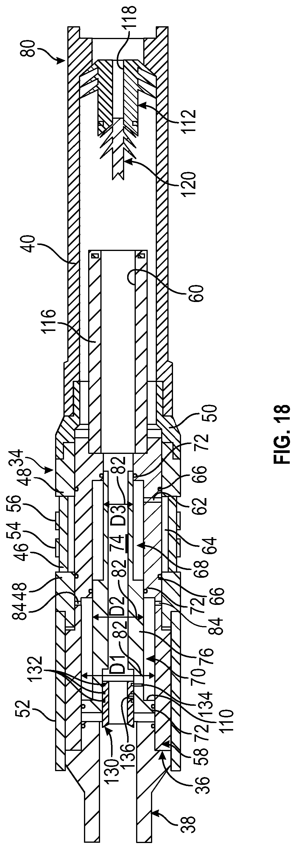 Patent US11773671 Figure 11 – Expandable liner hanger system and methodology