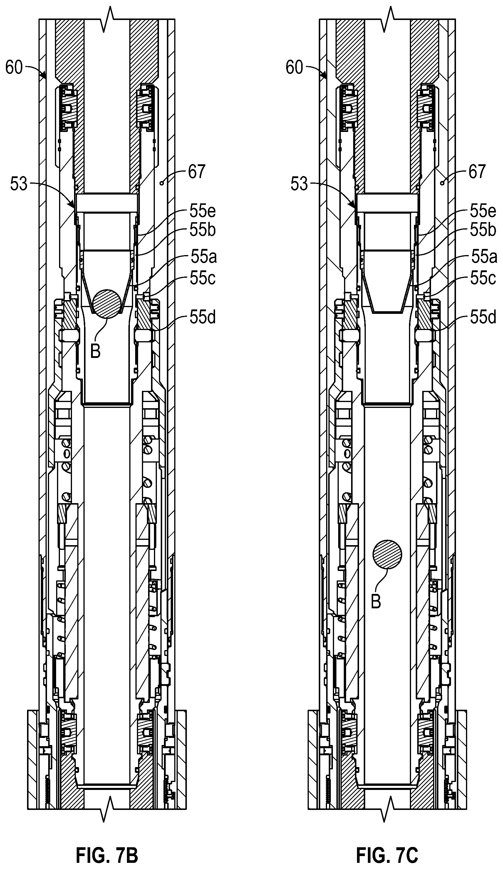 Patent US11773672 Figure 9 – Debris exclusive-pressure intensified-pressure balanced setting tool for liner hanger