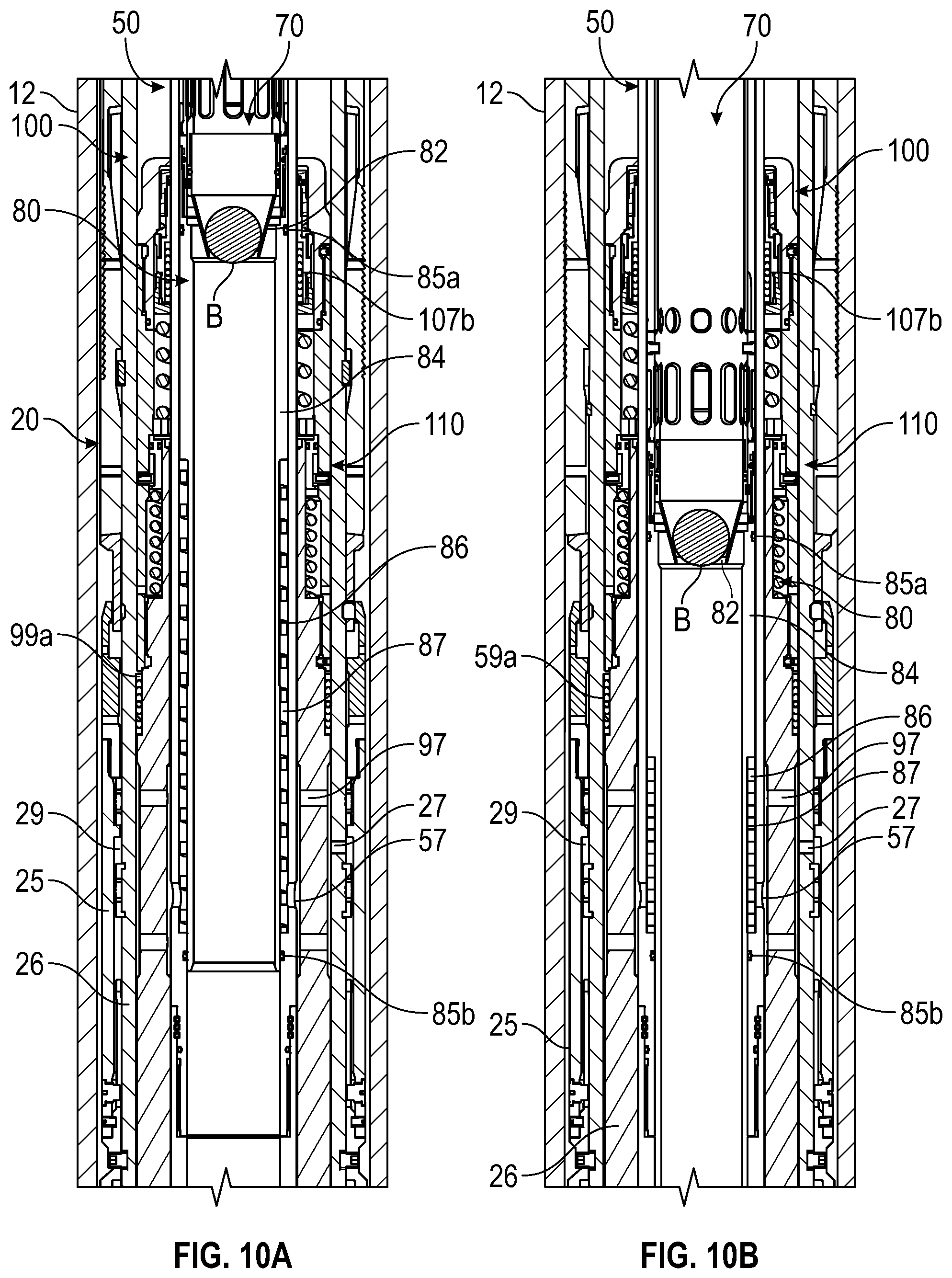 Patent US11773672 Figure 13 – Debris exclusive-pressure intensified-pressure balanced setting tool for liner hanger