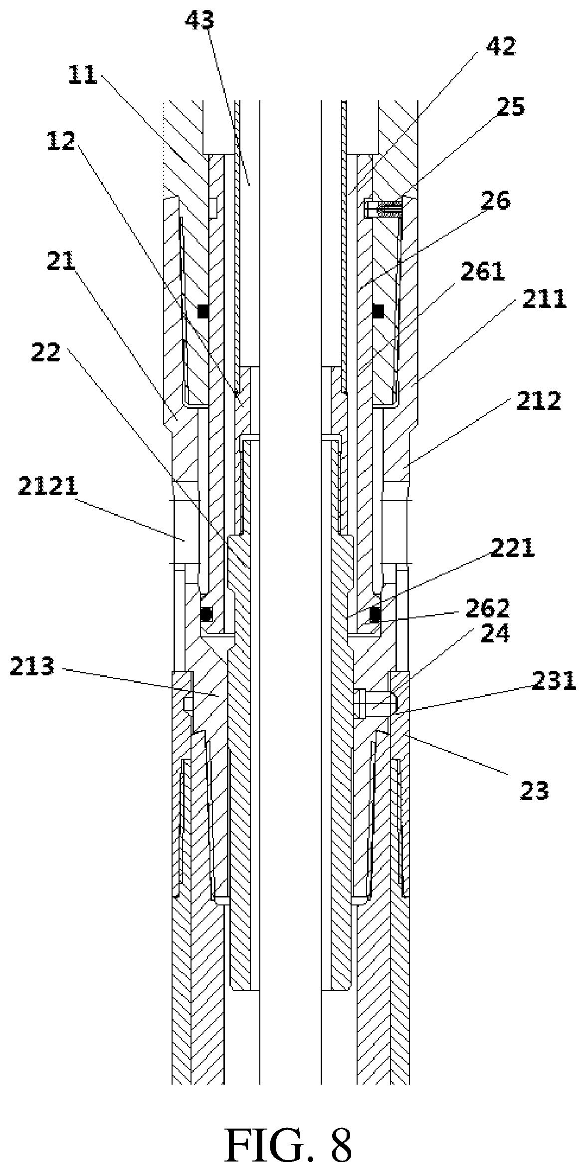 Patent US11773673 Figure 7 – Coring drill tool driving structure