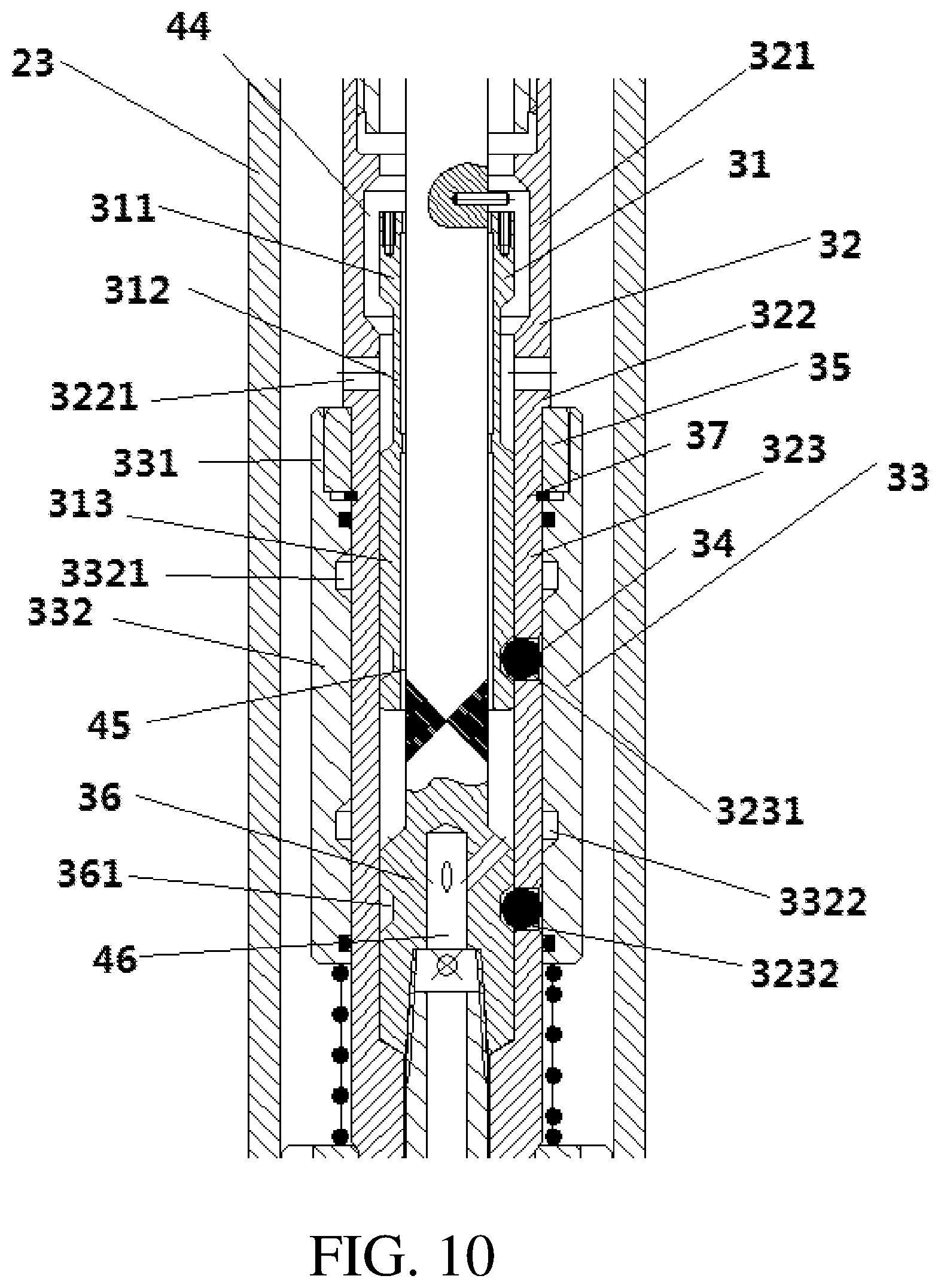 Patent US11773673 Figure 9 – Coring drill tool driving structure