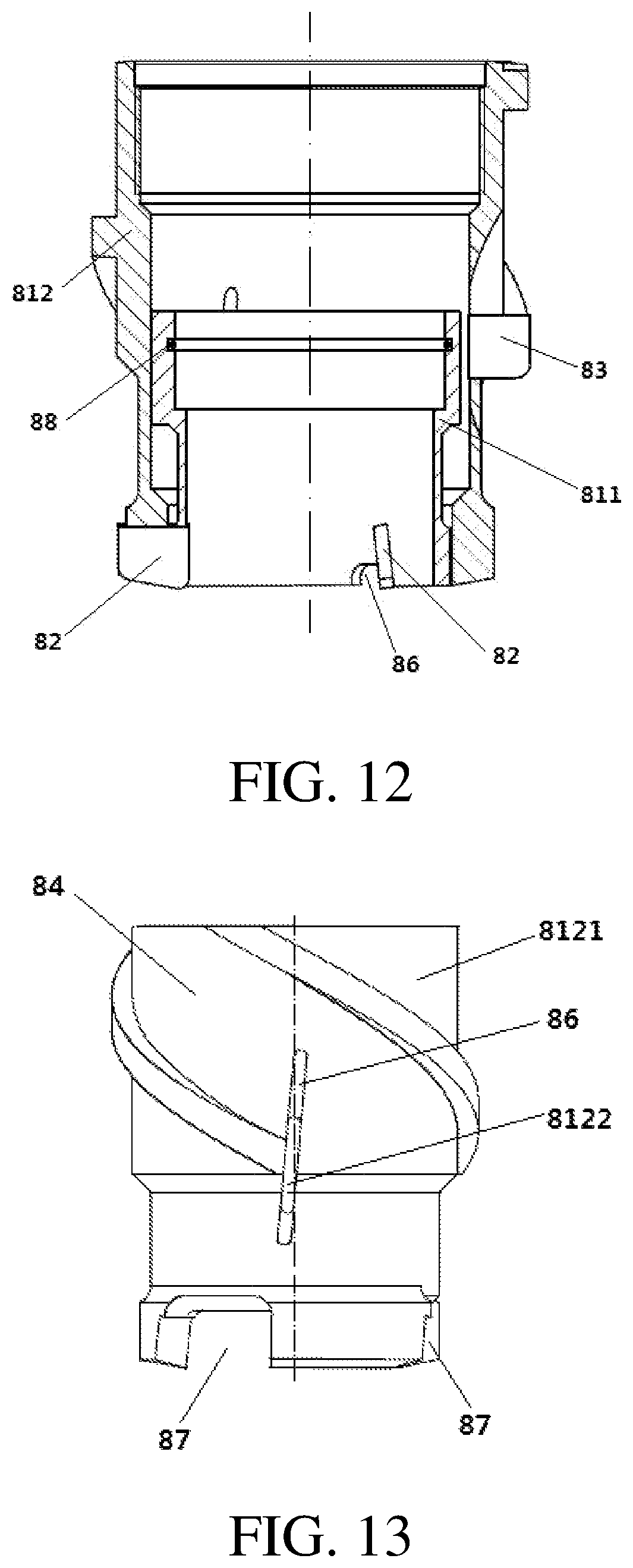 Patent US11773673 Figure 11 – Coring drill tool driving structure