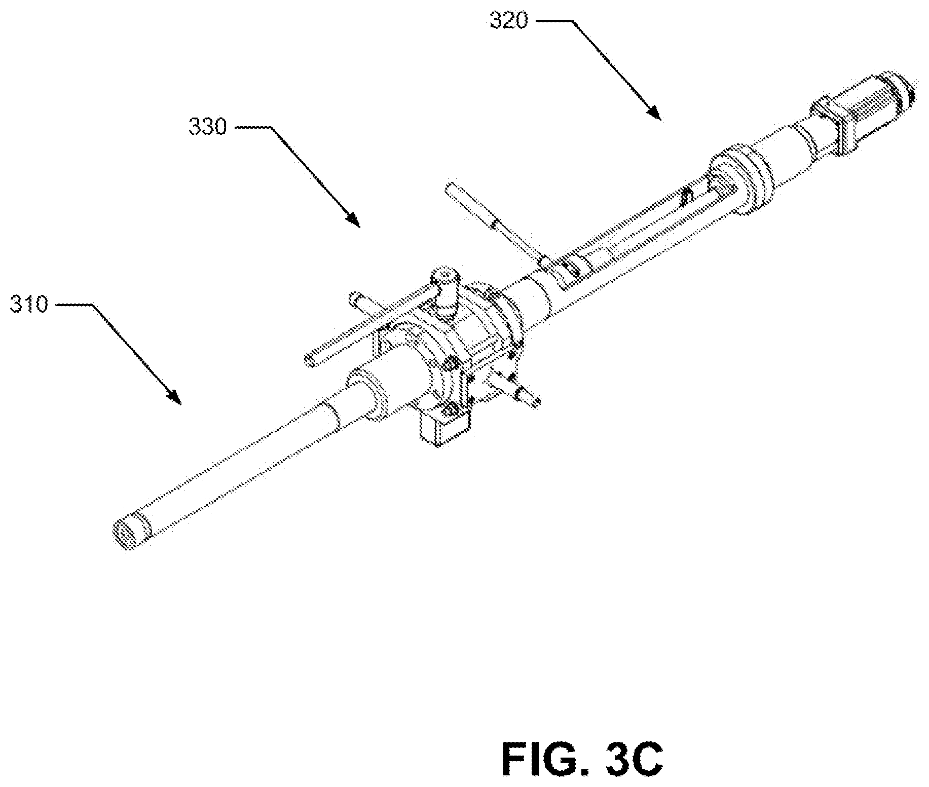 Patent US11773675 Figure 5 – Pressurized reservoir core sample transfer tool system