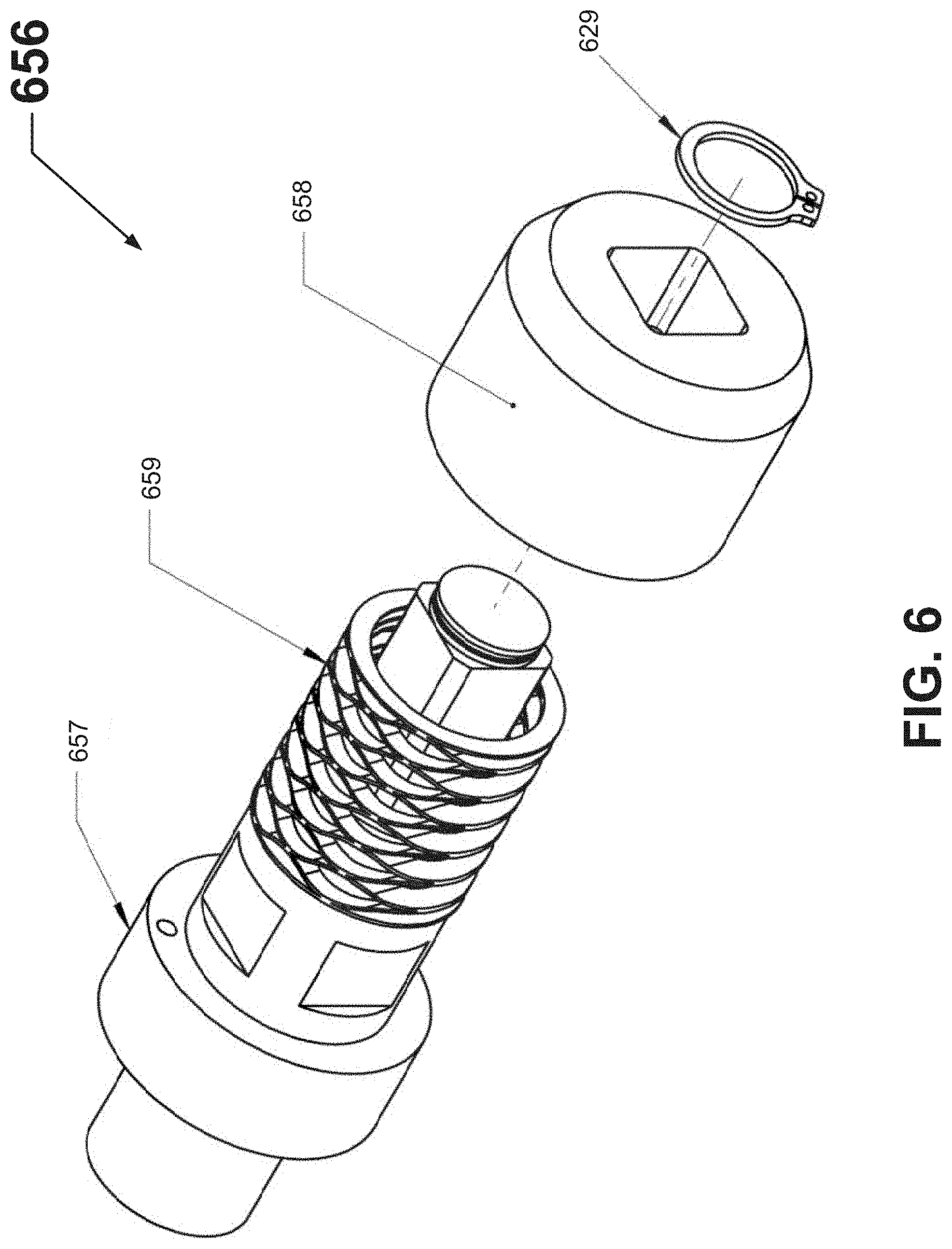 Patent US11773675 Figure 10 – Pressurized reservoir core sample transfer tool system