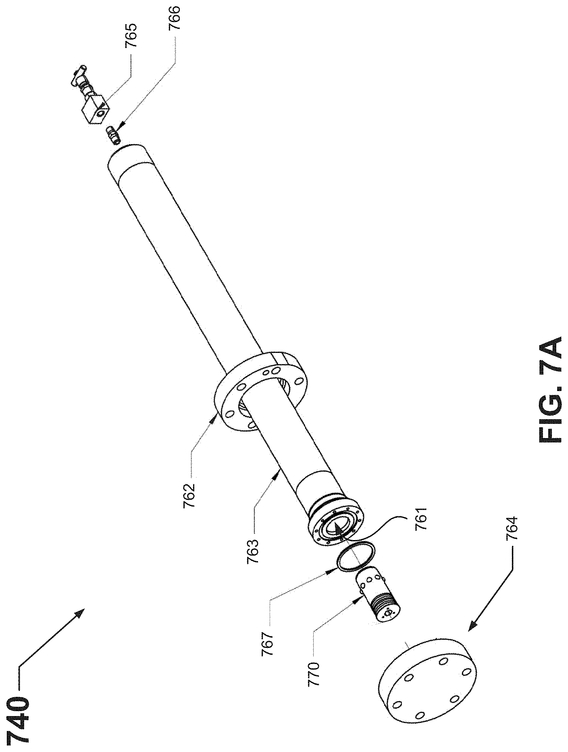 Patent US11773675 Figure 11 – Pressurized reservoir core sample transfer tool system