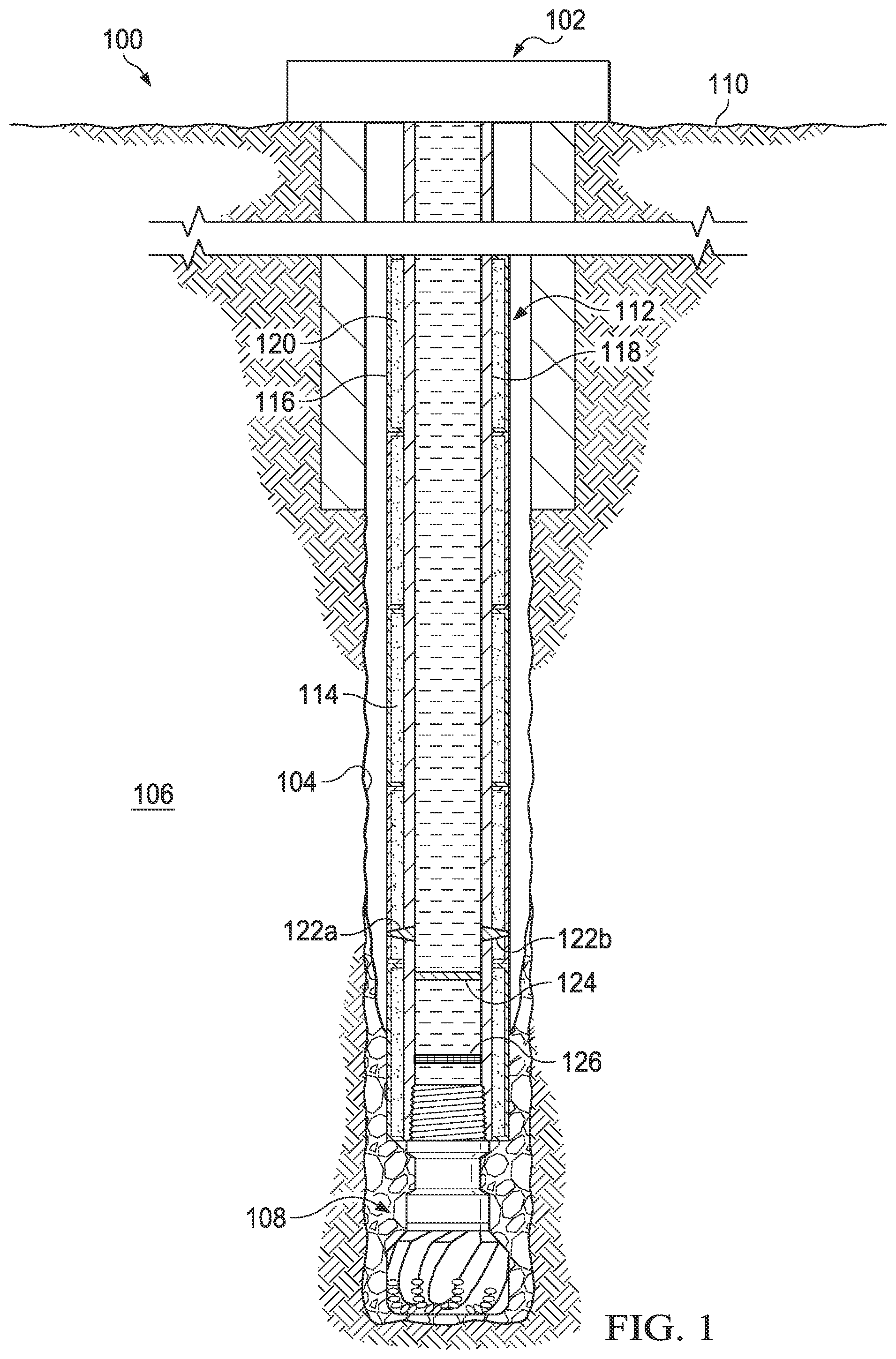 Patent US11773677 Figure 1 – Acid-integrated drill pipe bars to release stuck pipe