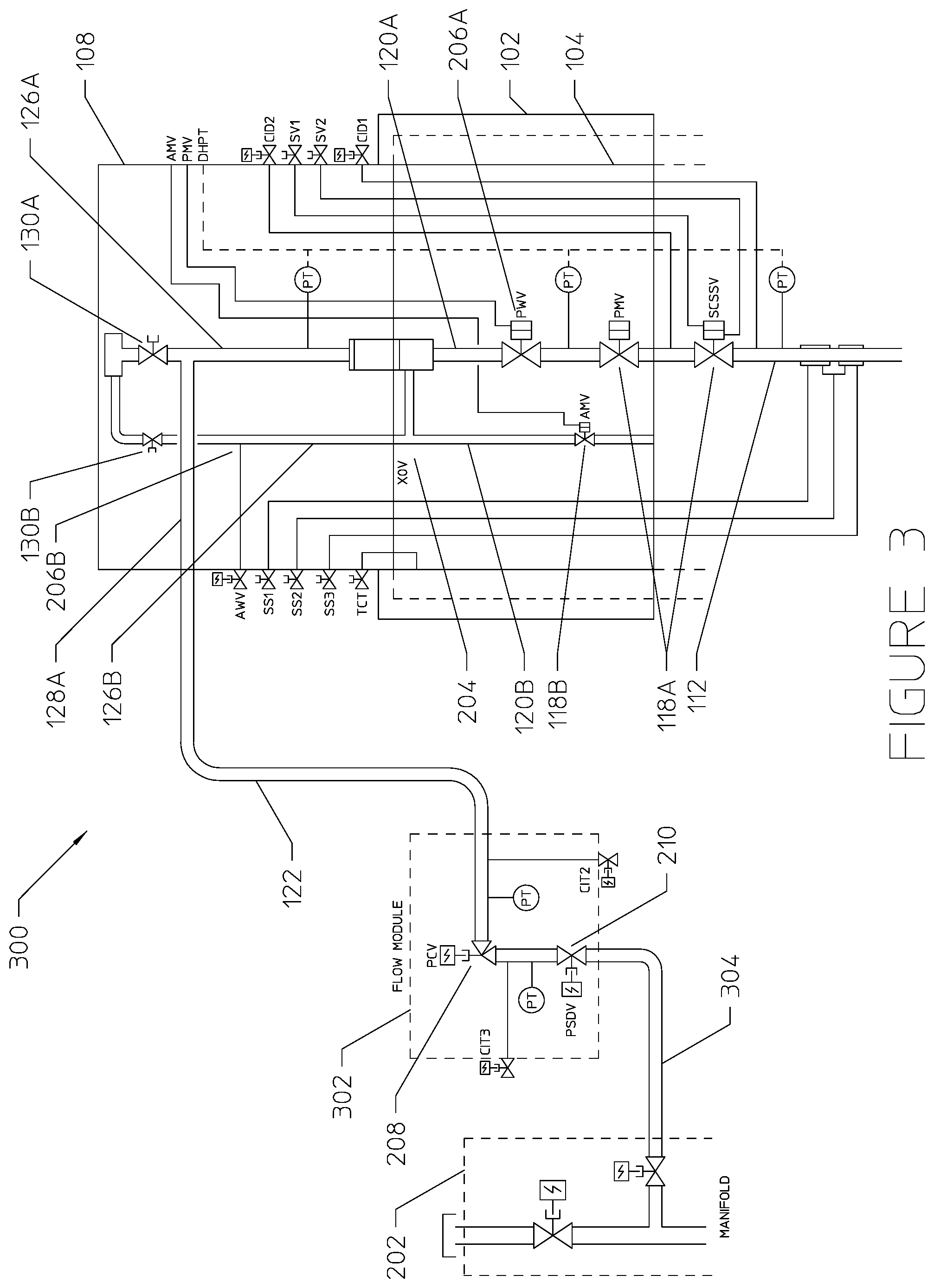 Patent US11773678 Figure 3 – Barrier arrangement in wellhead assembly