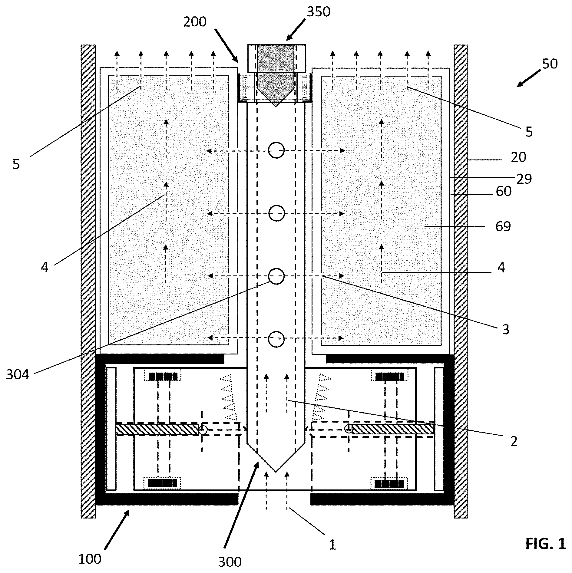 Patent US11773680 — Mechanical packer systems for controlling fluid flow — Figure 1