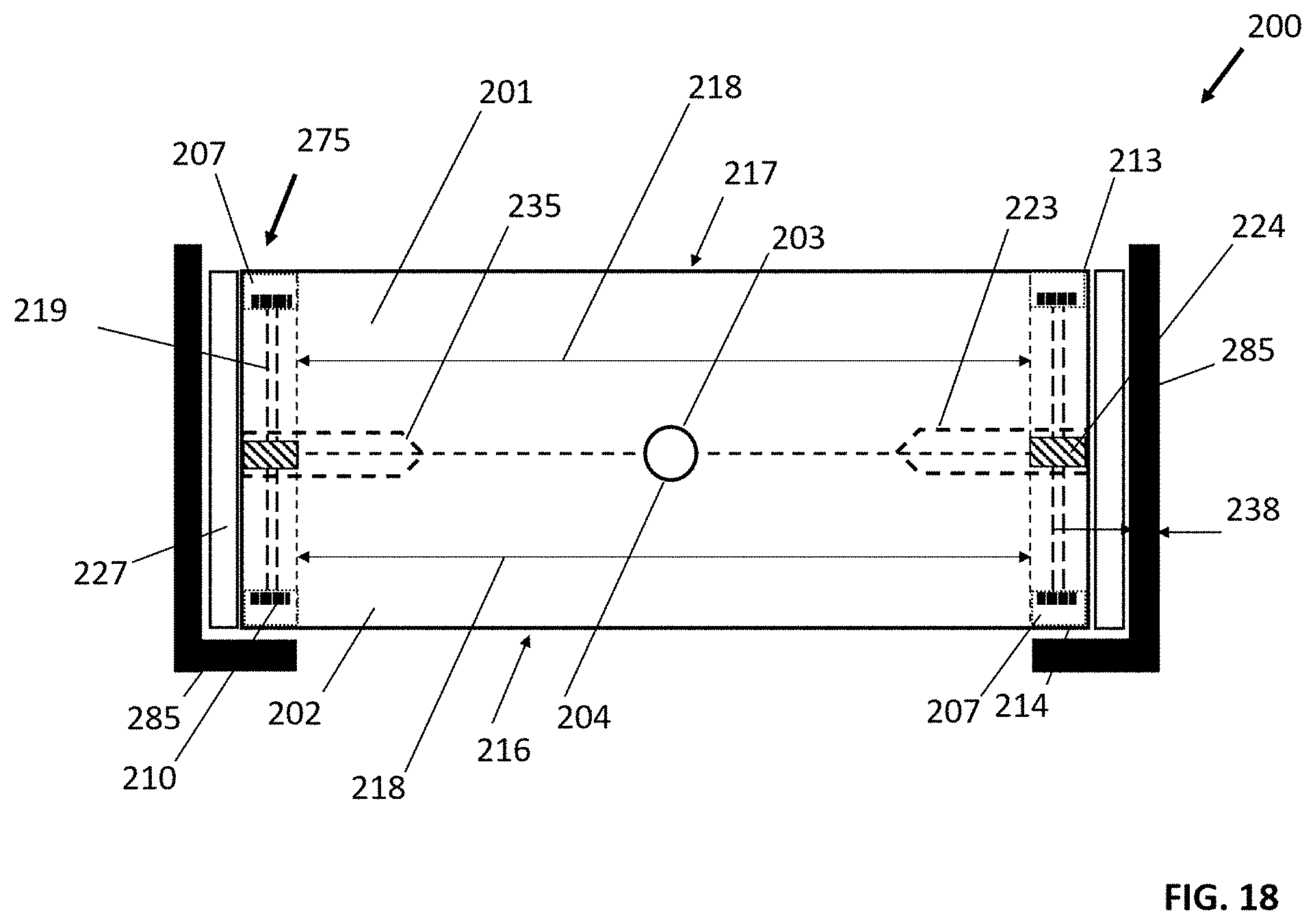 Patent US11773680 Figure 18 – Mechanical packer systems for controlling fluid flow