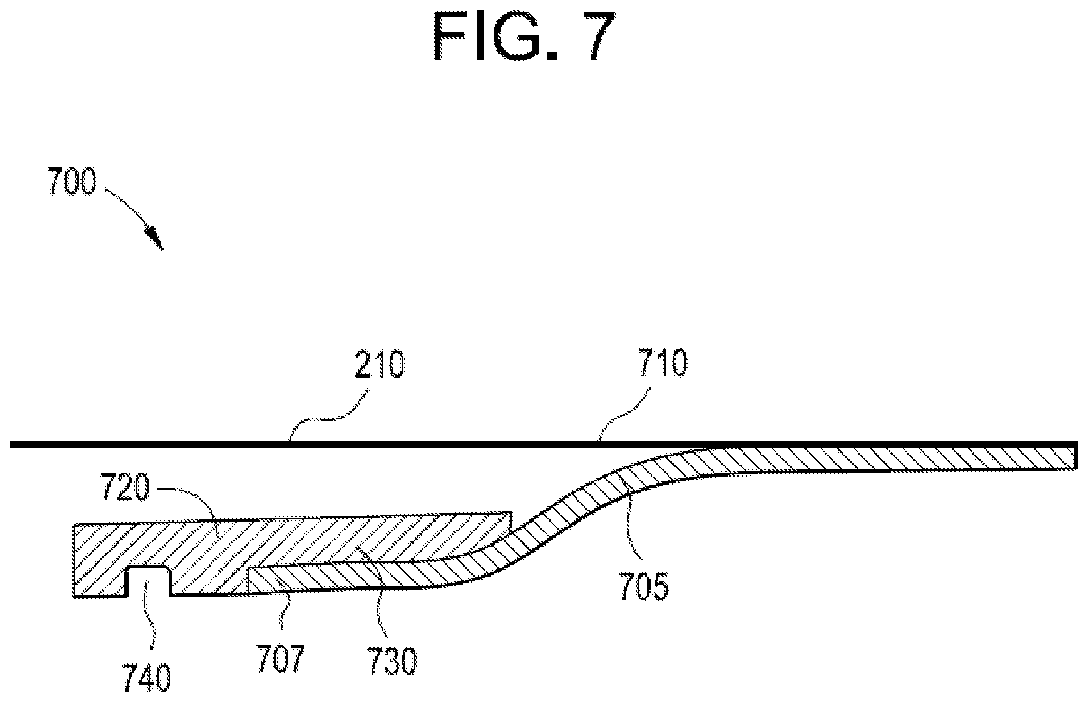 Patent US11773681 Figure 7 – Methods and systems associated with developing a metal deformable packer