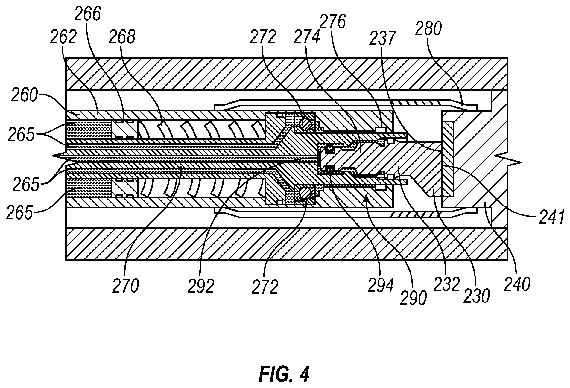 Patent US11773685 Figure 4 – Steering system for use with a drill string