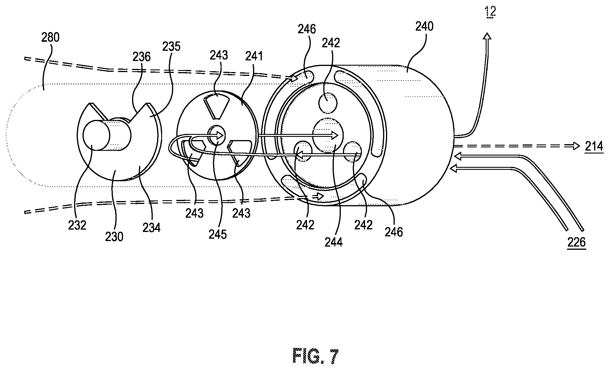 Patent US11773685 Figure 7 – Steering system for use with a drill string
