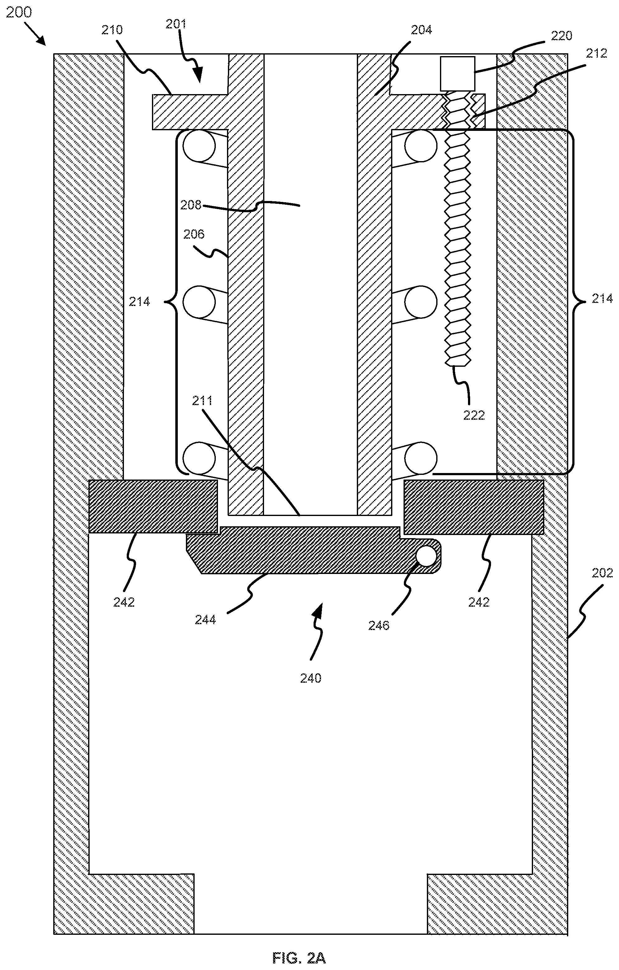 Patent US11773686 Figure 2 – Electrostatic motor control of a sub surface safety valve