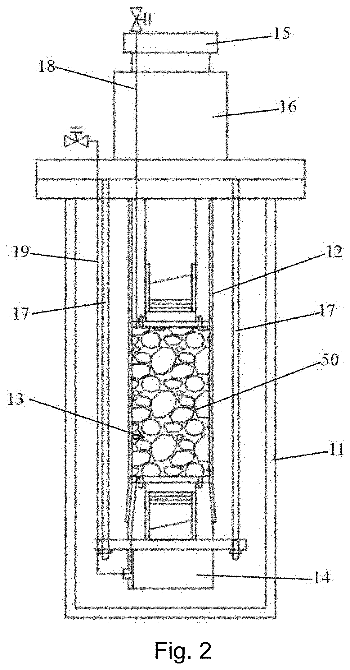 Patent US11773695 Figure 2 – Multi-type hydrate formation simulation system and method thereof