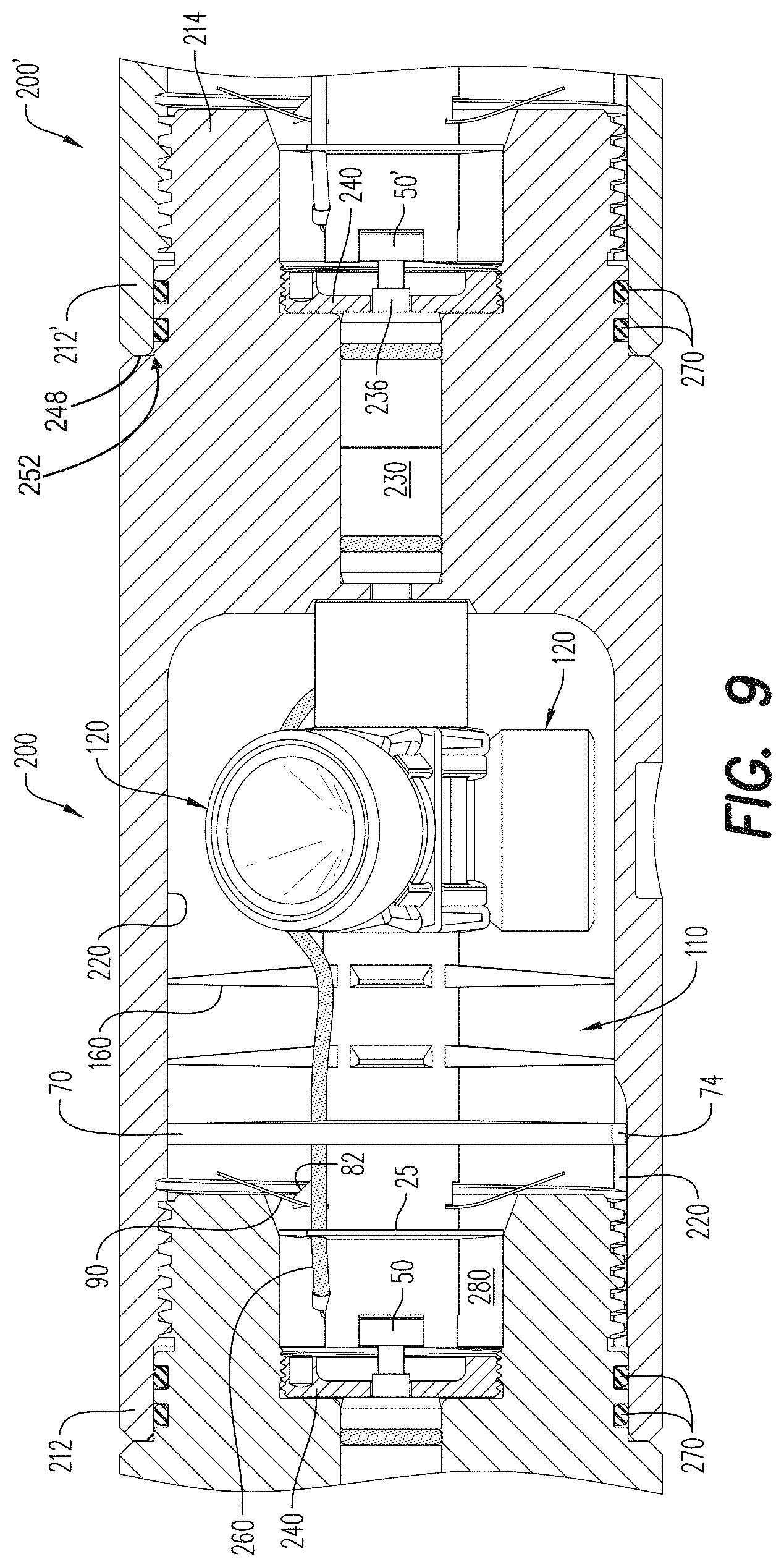 Patent US11773698 Figure 8 – Shaped charge holder and perforating gun