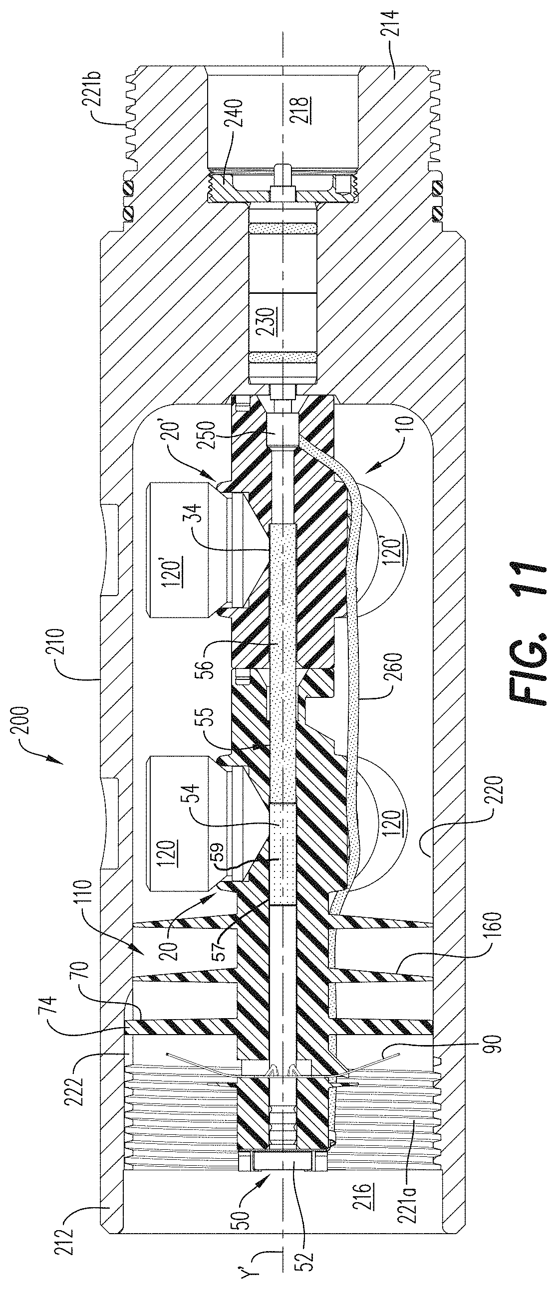 Patent US11773698 Figure 10 – Shaped charge holder and perforating gun