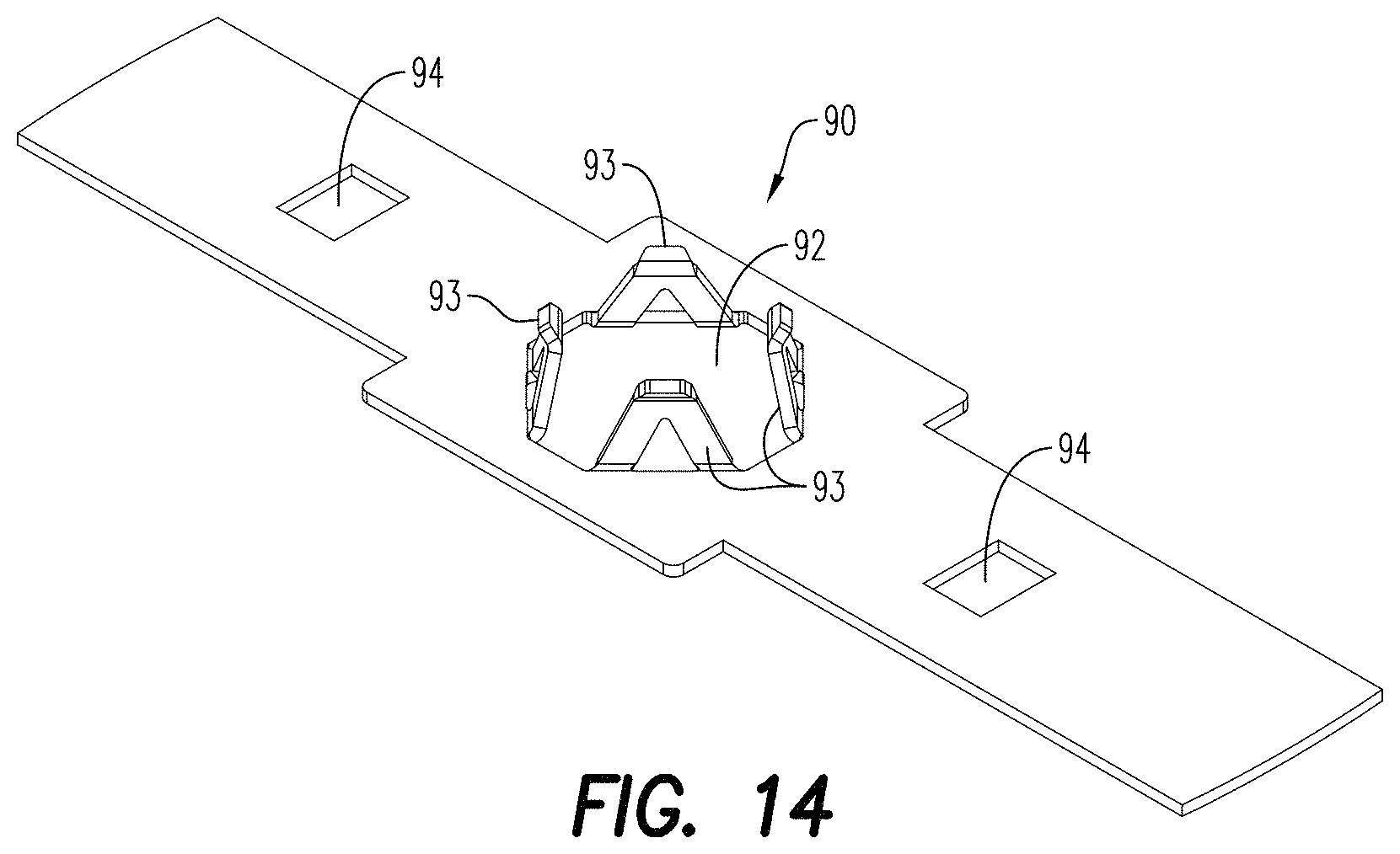 Patent US11773698 Figure 13 – Shaped charge holder and perforating gun