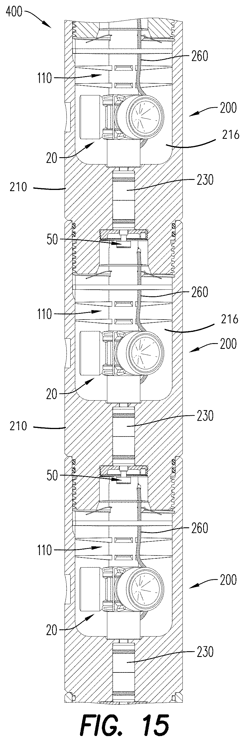 Patent US11773698 Figure 14 – Shaped charge holder and perforating gun
